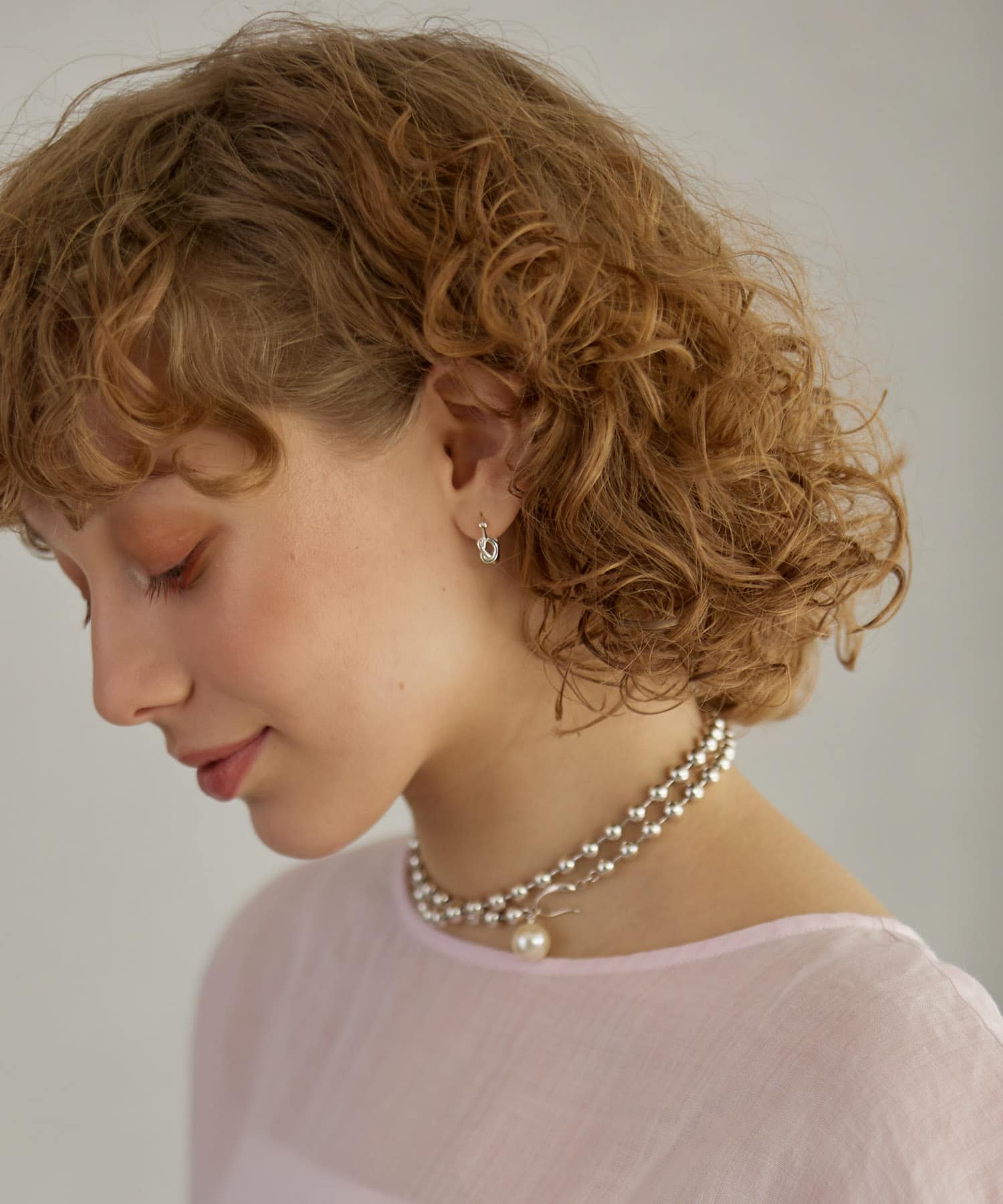 decor『デコール』　Ribbon Pierce S SILVER -