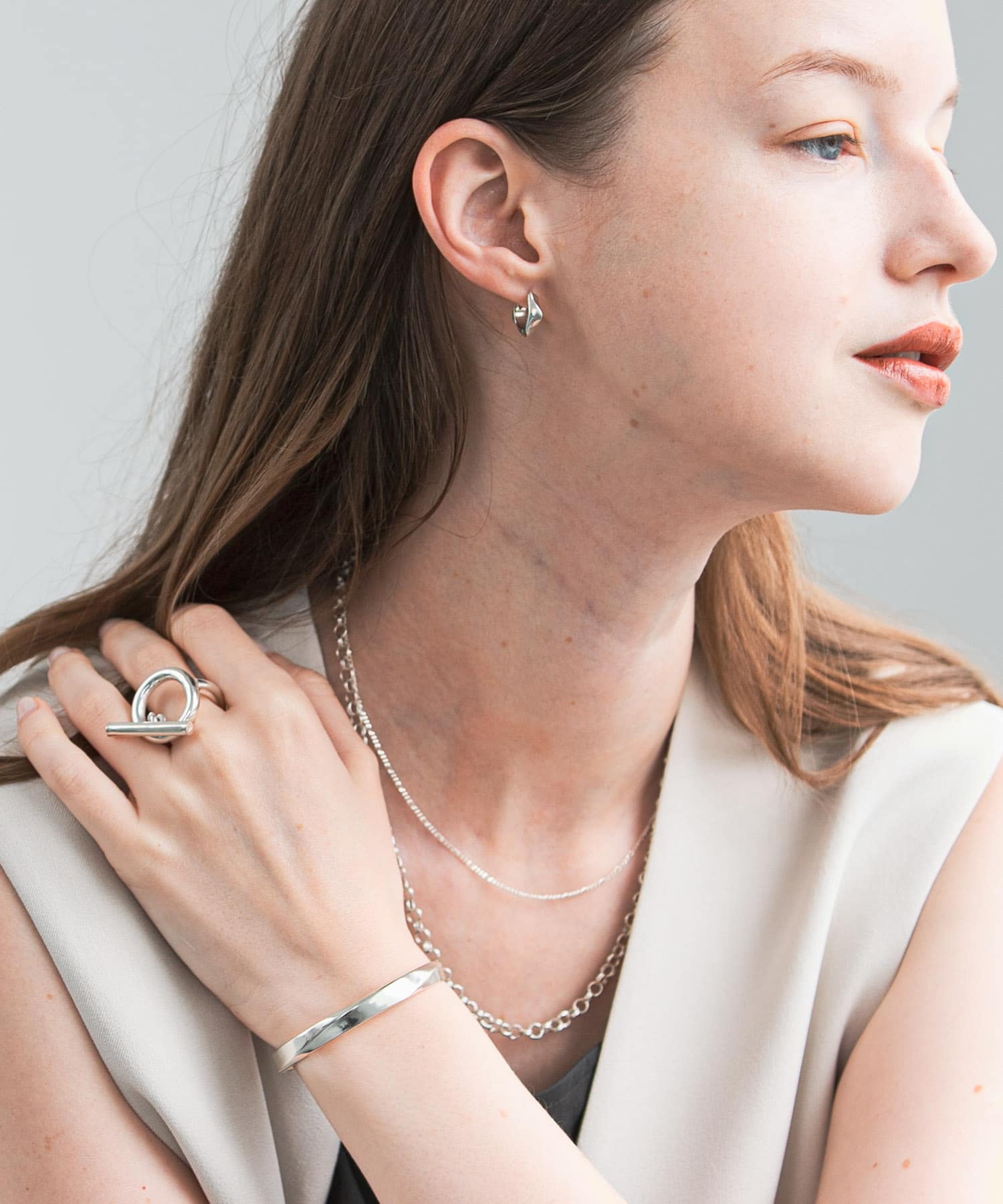 decor『デコール』　Twist Pierce M SILVER -