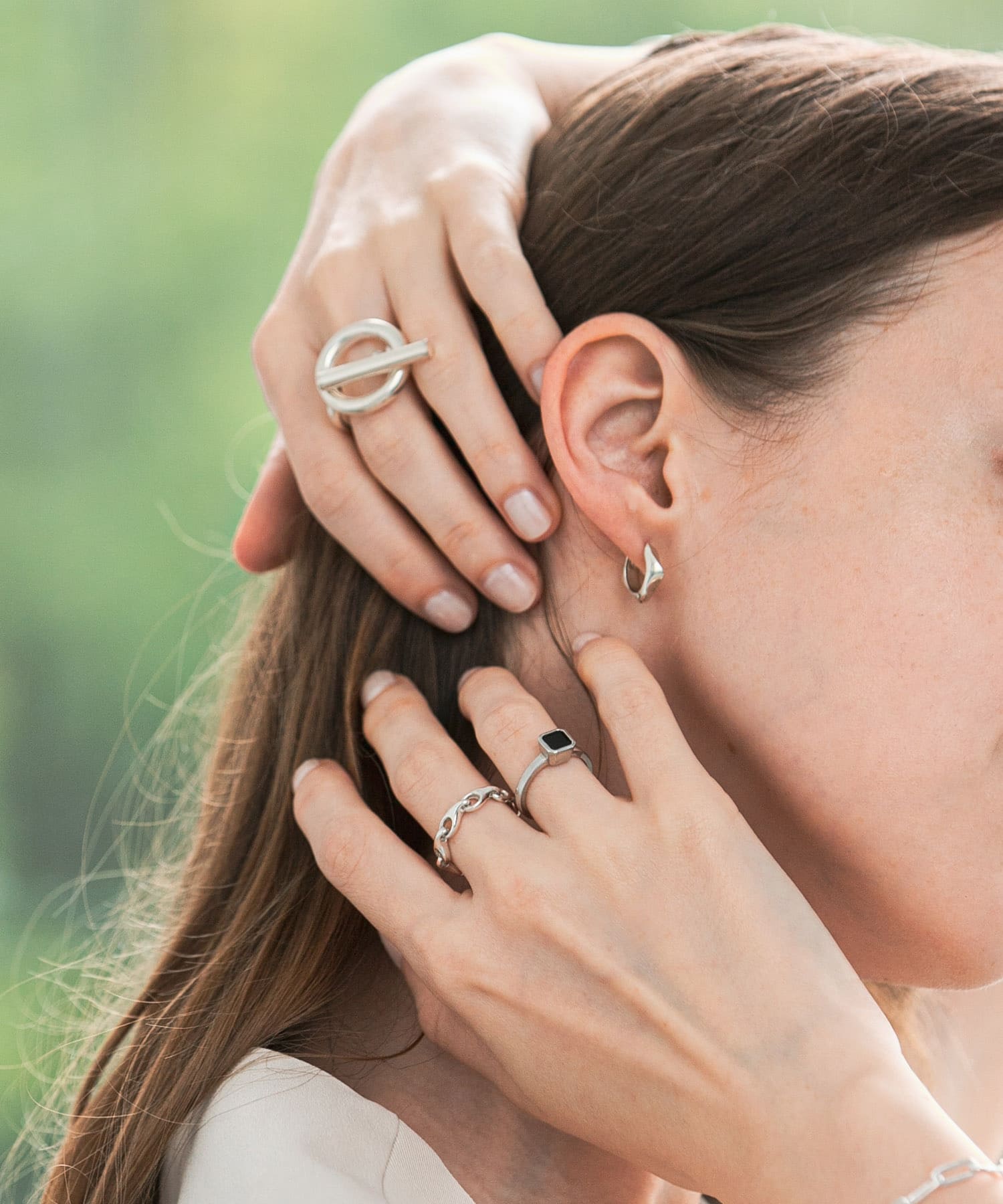 decor『デコール』　Twist Pierce M SILVER -
