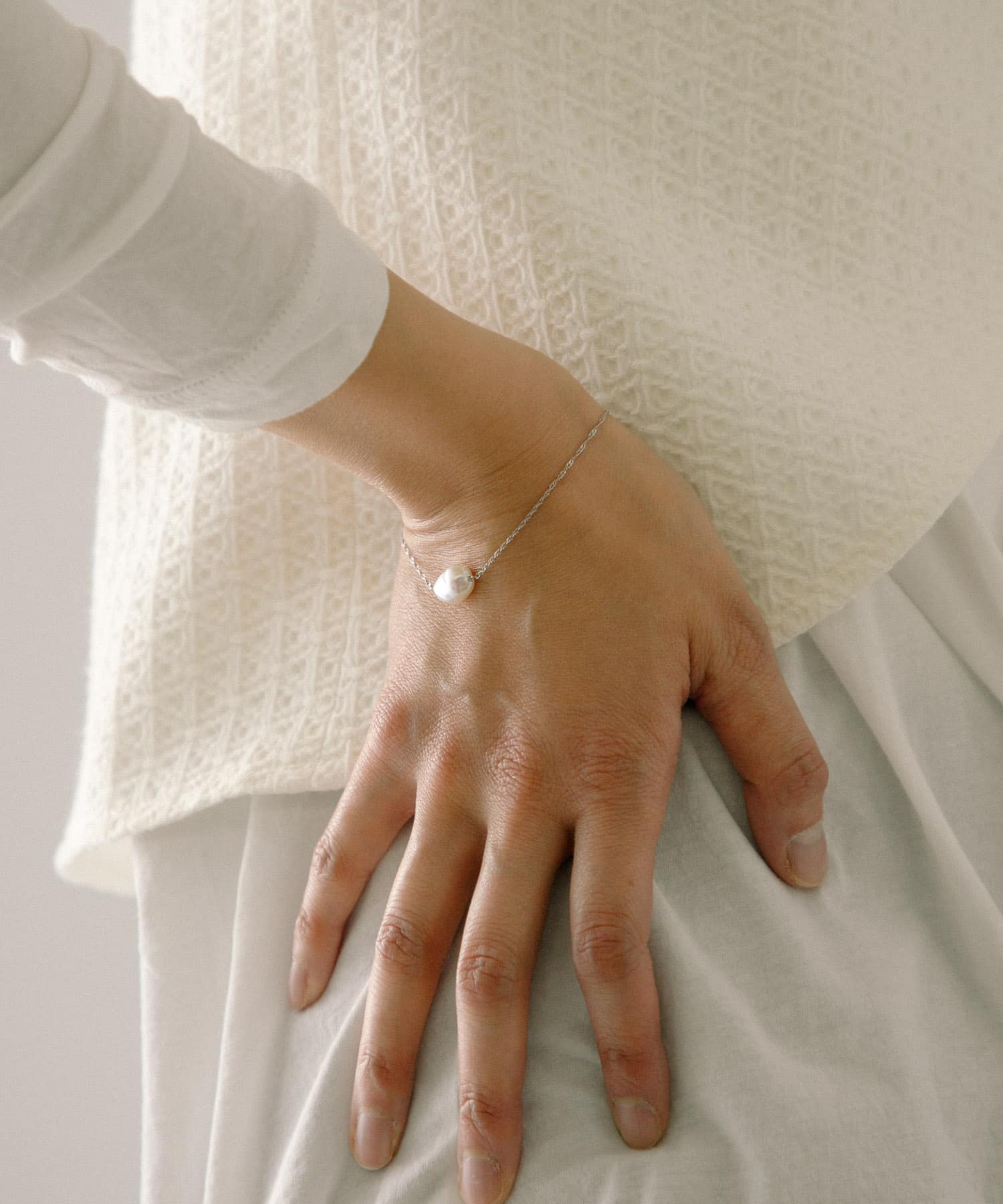 ff by decor urban research　ケシパールブレスレット 10KWG -