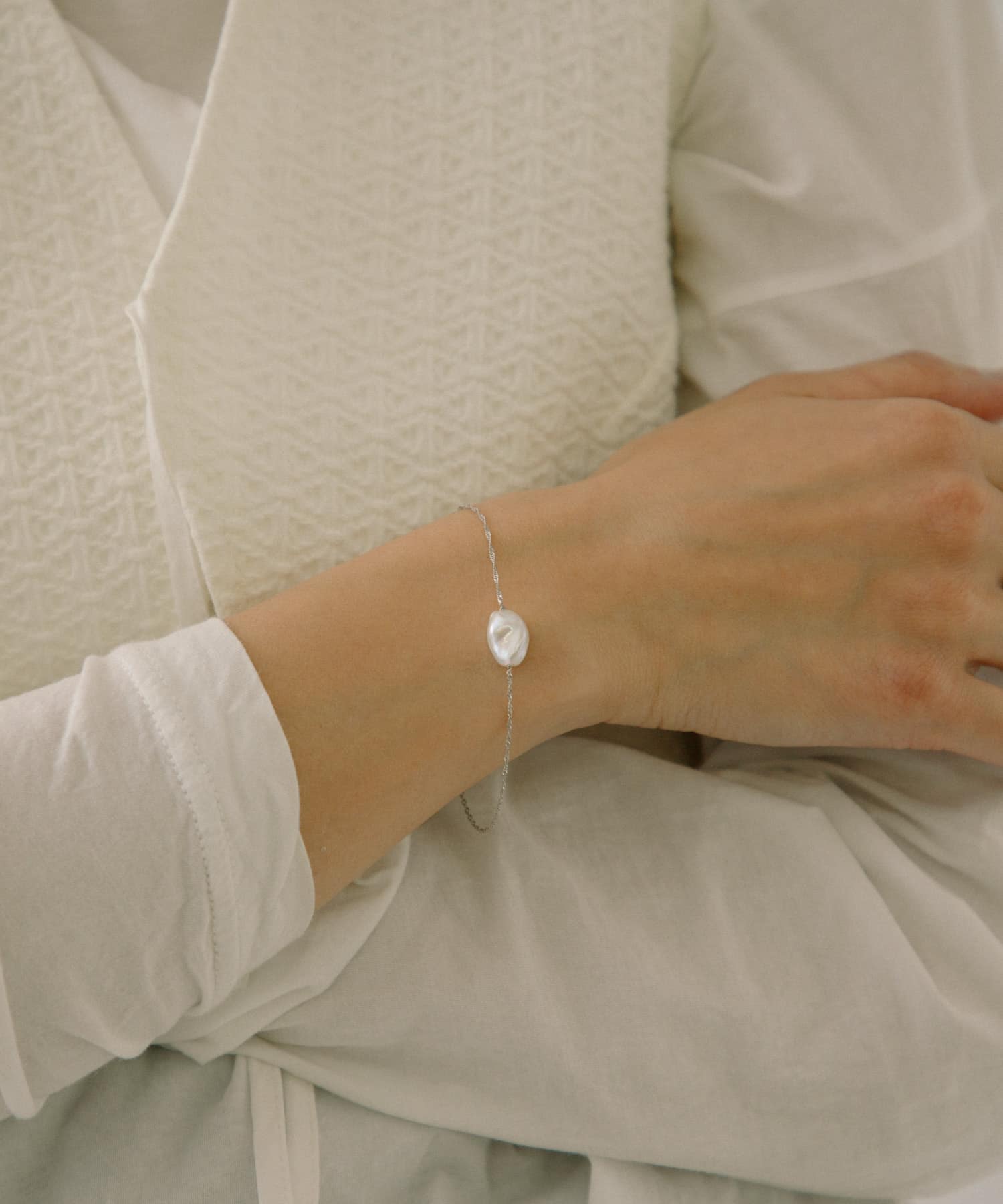 ff by decor urban research　ケシパールブレスレット 10KWG -