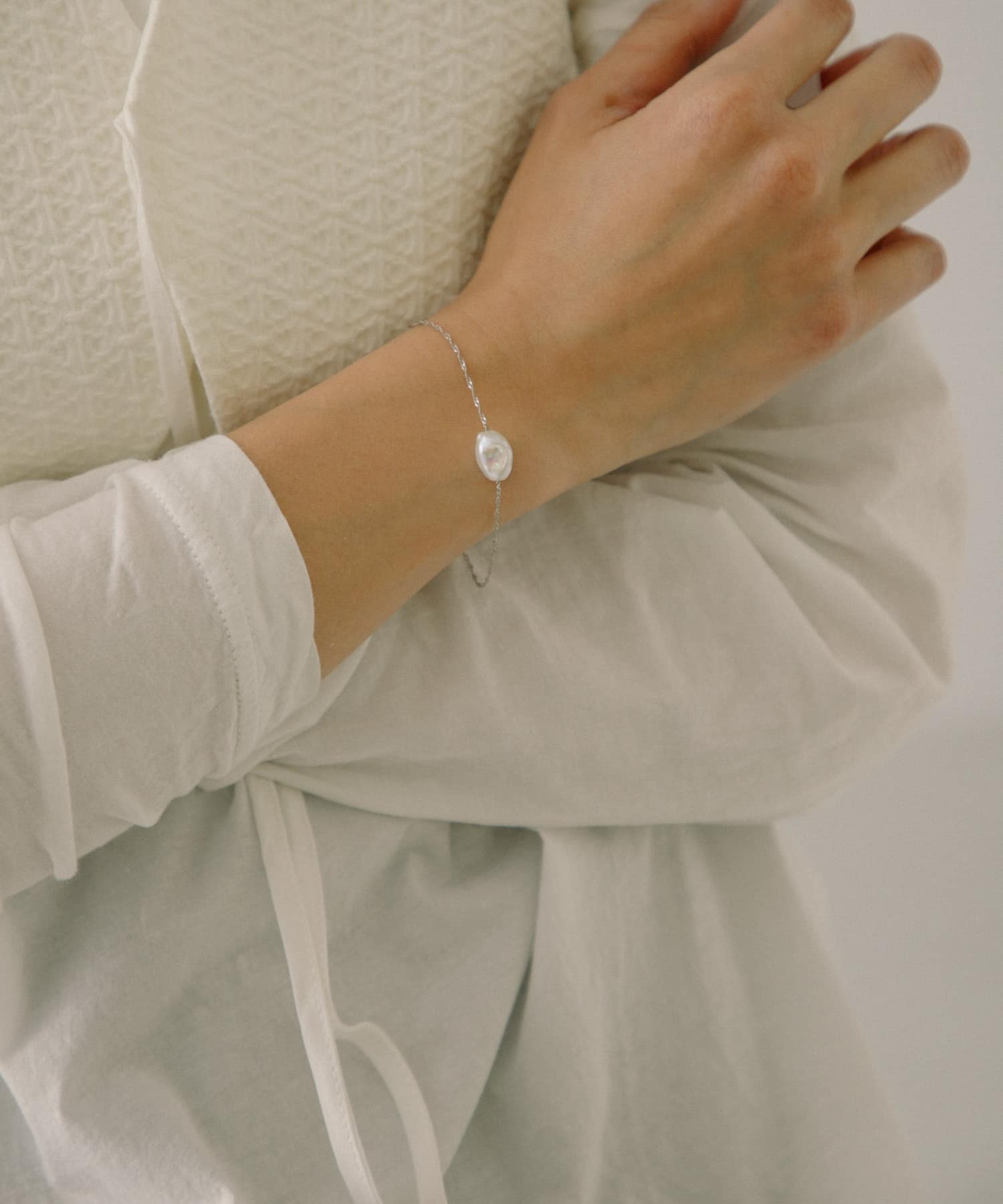 ff by decor urban research　ケシパールブレスレット 10KWG -