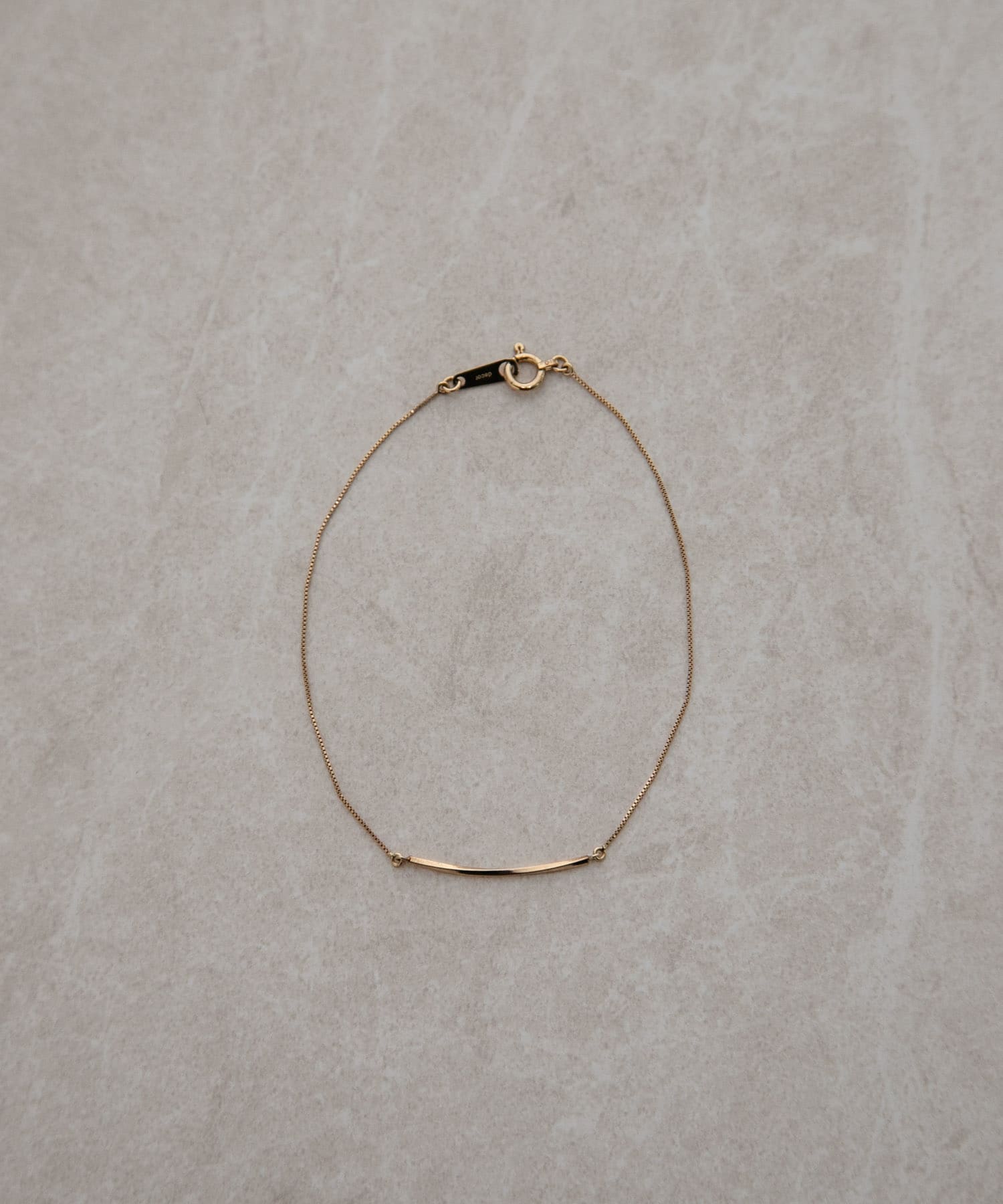 ff by decor urban research　ヒネリバーブレスレット 10KYG -