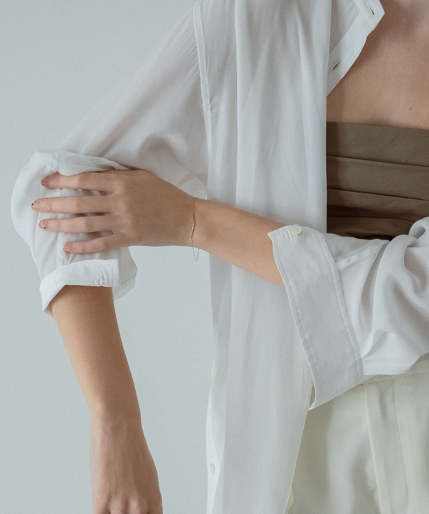 ff by decor urban research　ヒネリバーブレスレット 10KYG -