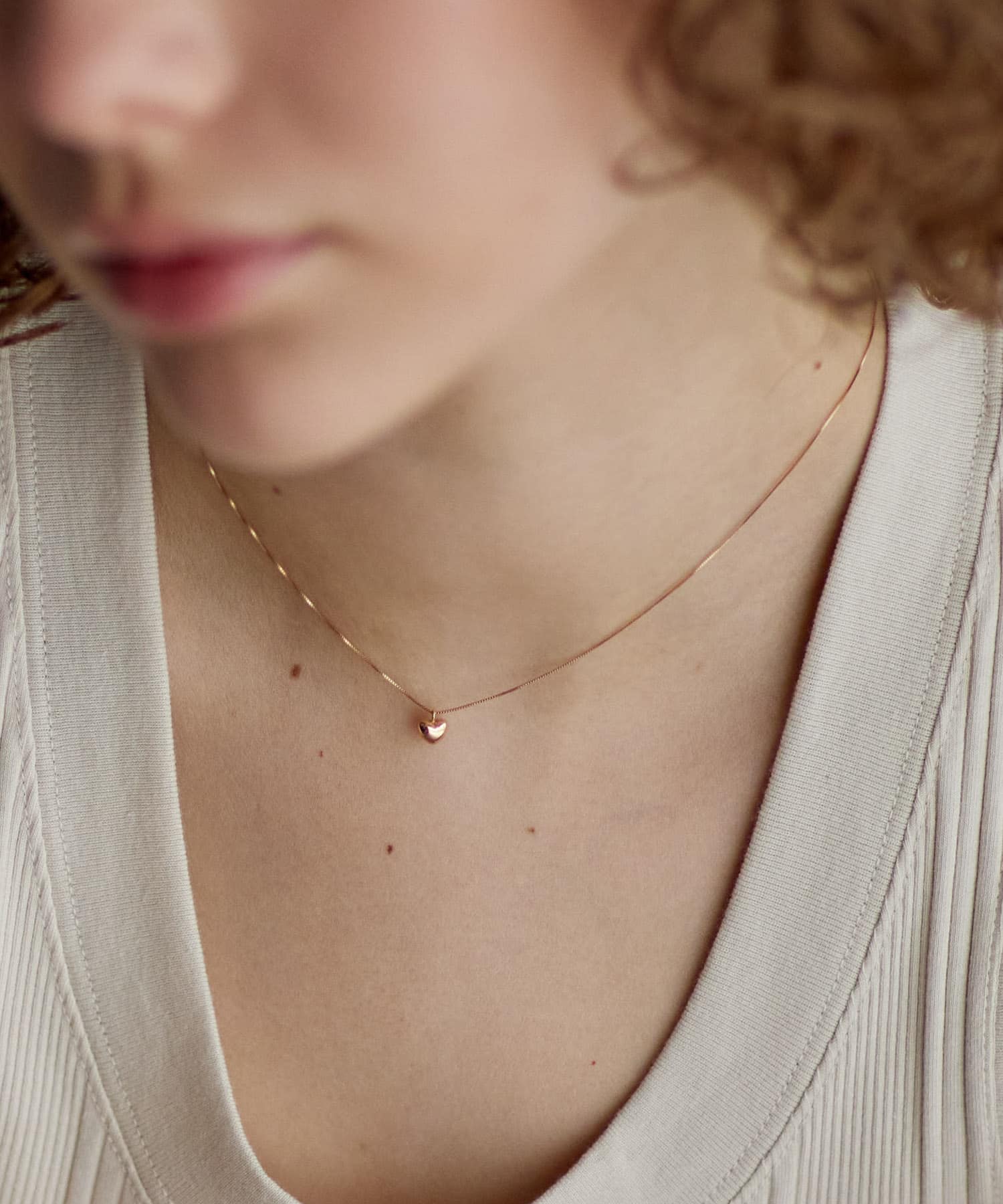 ff by decor urban research　ハートネックレス 10KYG -