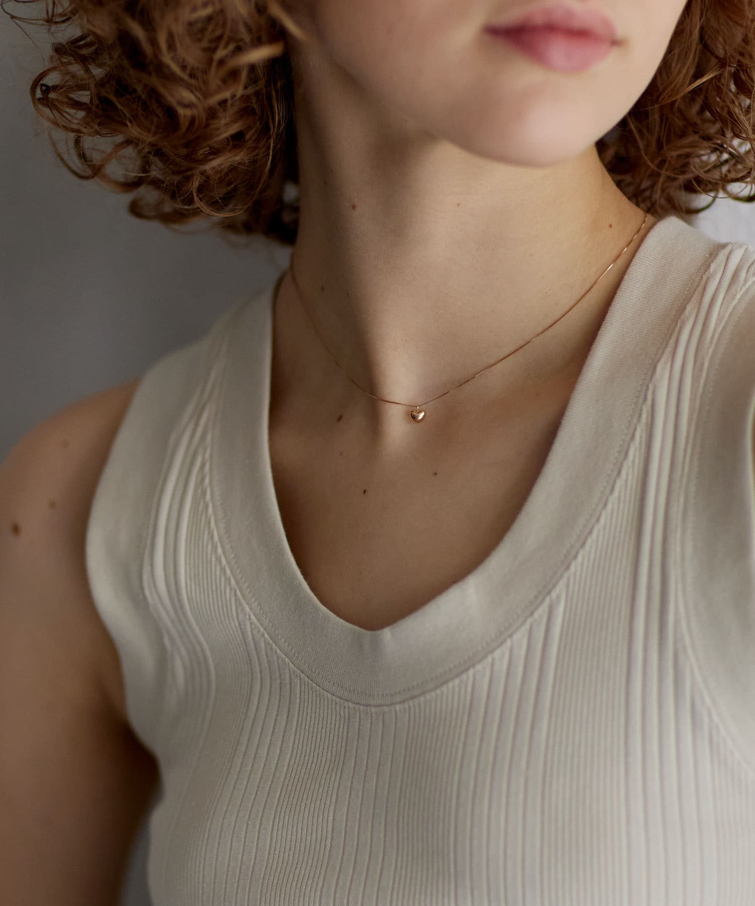 ff by decor urban research　ハートネックレス 10KYG -