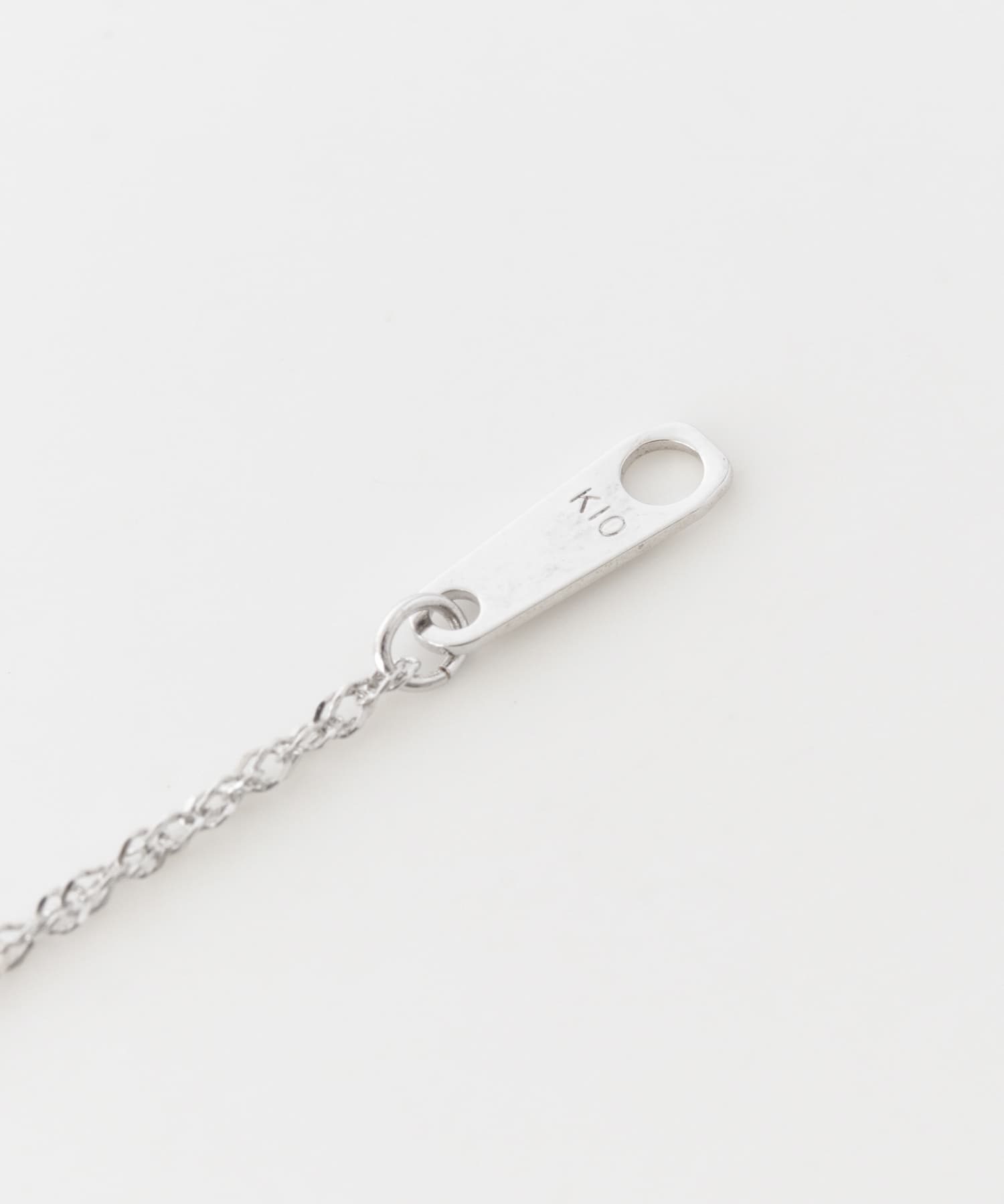 ff by decor urban research　ムーンネックレスWG 10KWG -