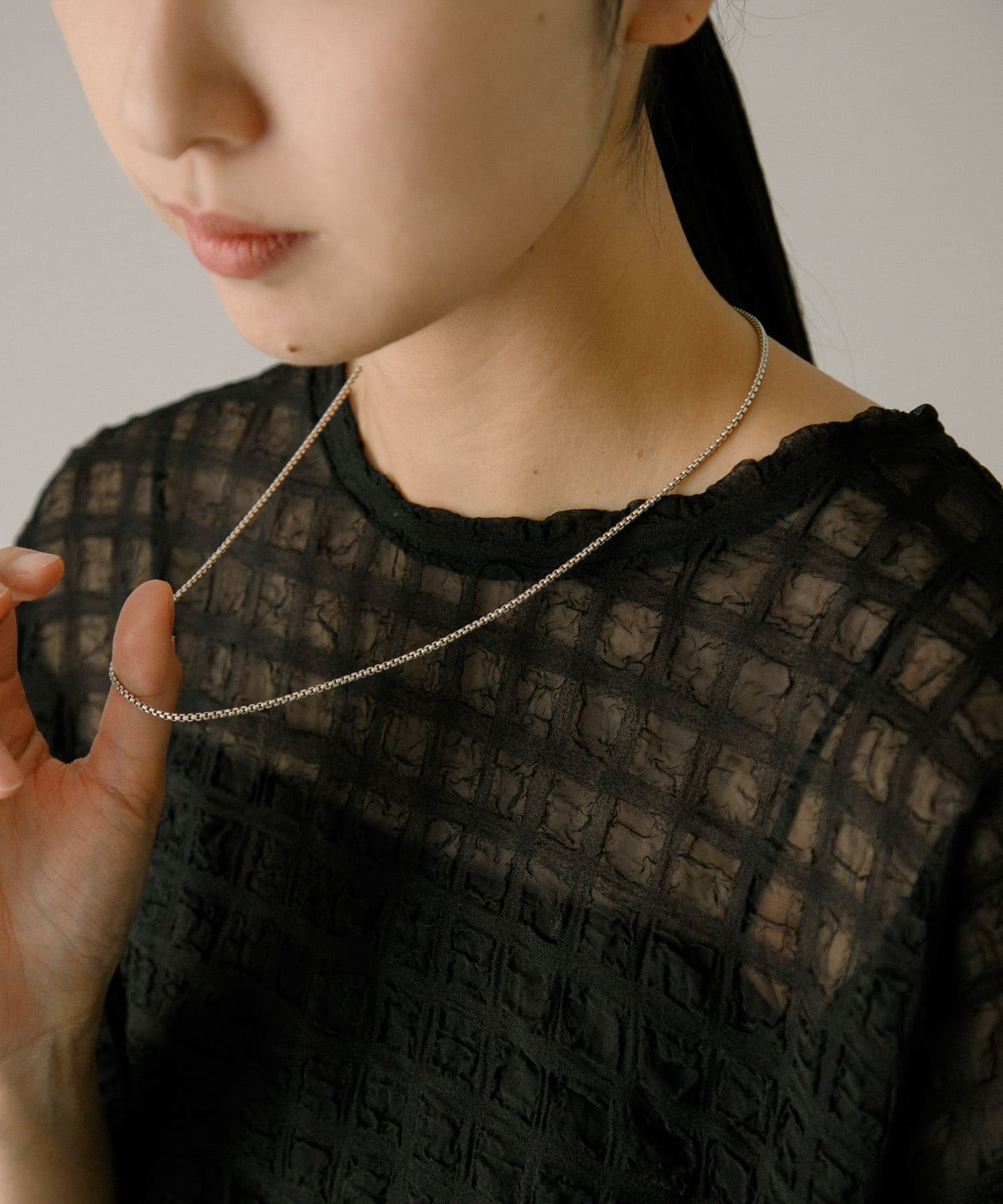 decor『デコール』　Roloropechain Necklace SILVER -