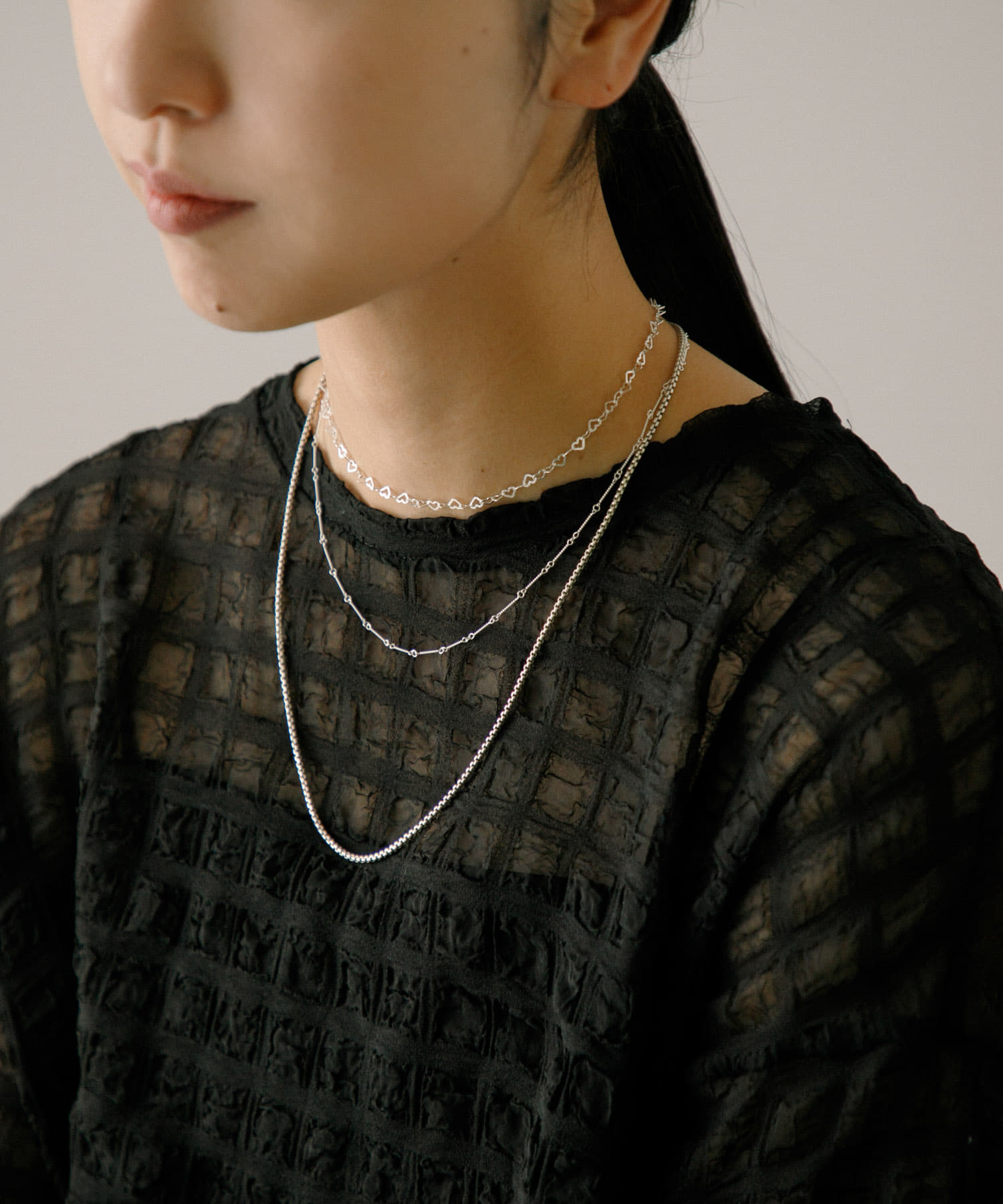 decor『デコール』　Roloropechain Necklace SILVER -