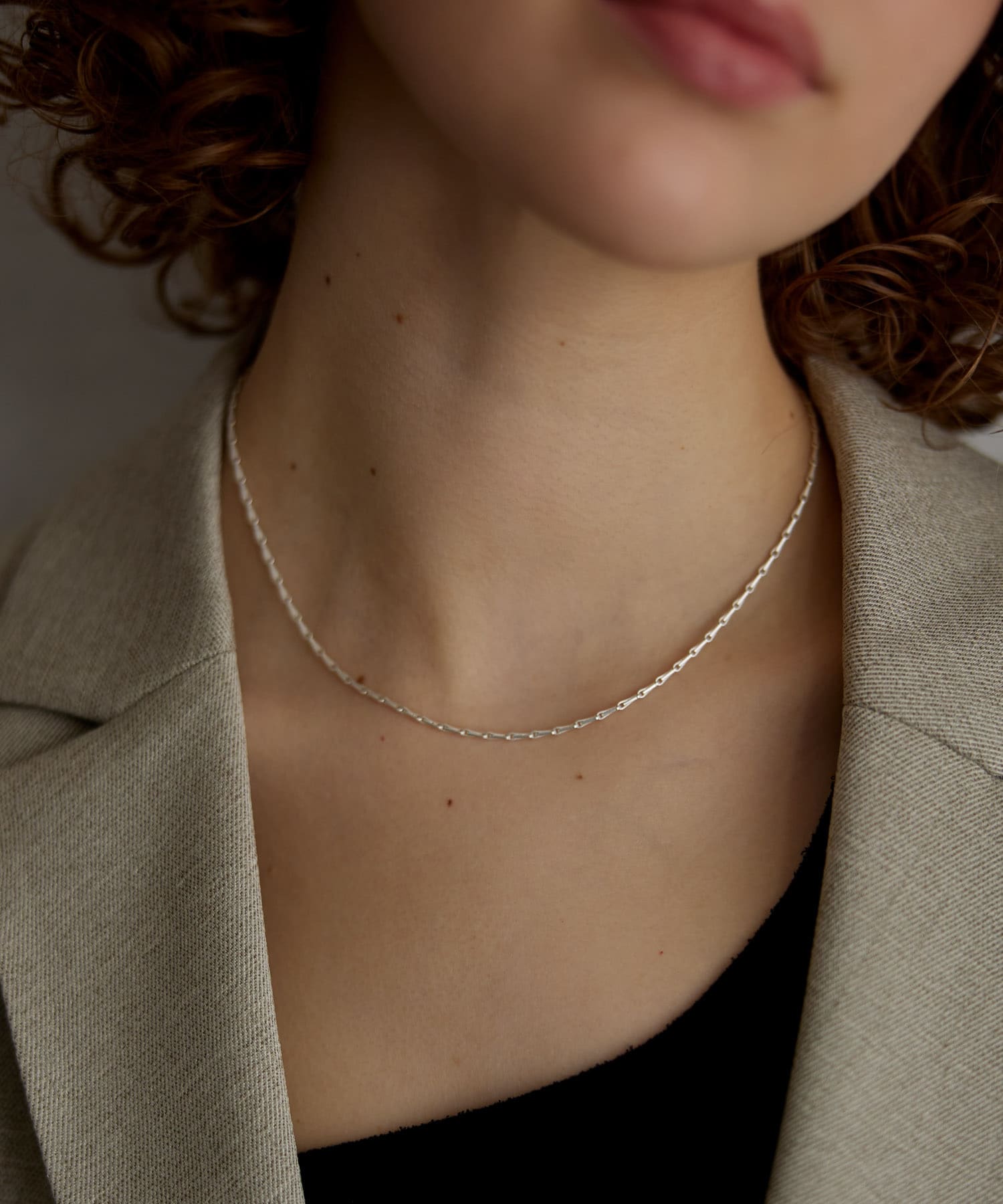 decor『デコール』　Barleycornchain Necklace SILVER -