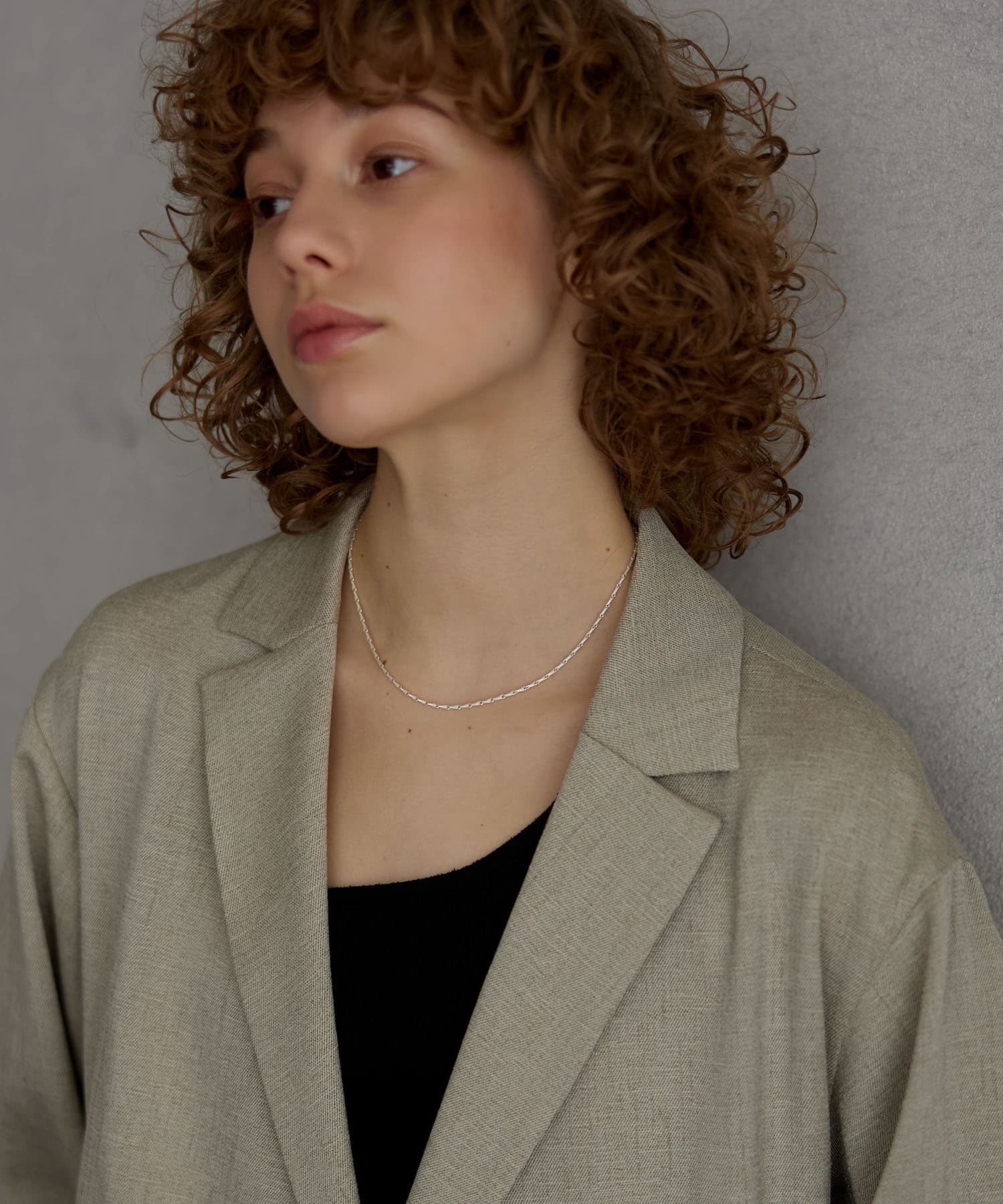 decor『デコール』　Barleycornchain Necklace SILVER -