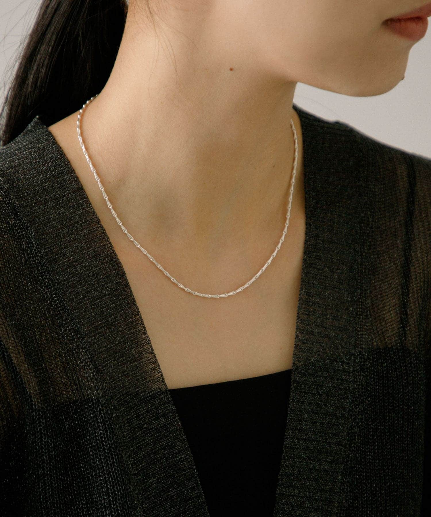 decor『デコール』　Barleycornchain Necklace SILVER -