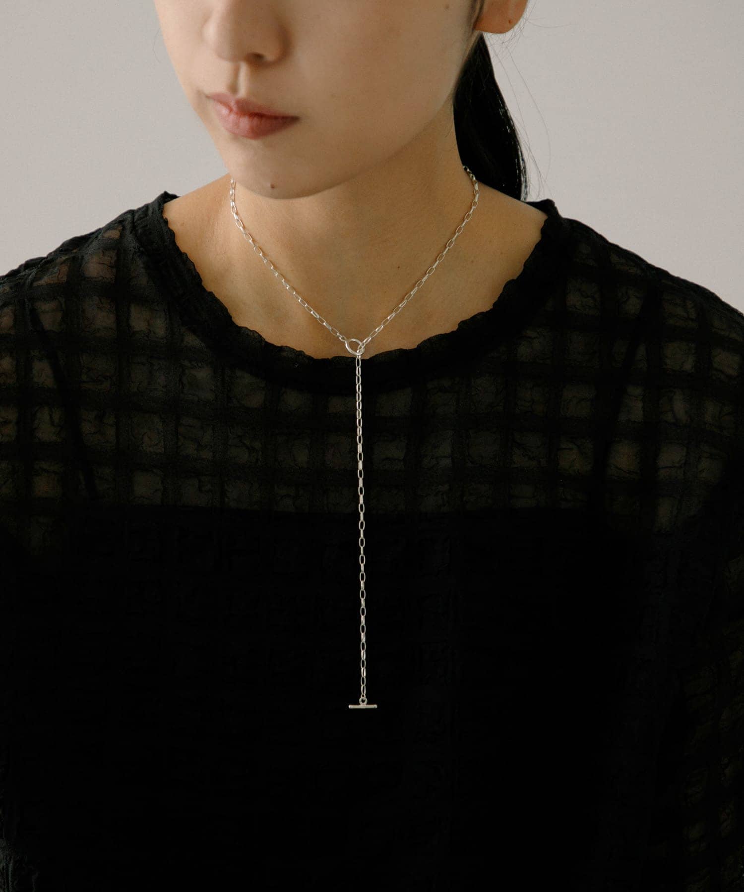 decor『デコール』　Cablechain Necklace SILVER -