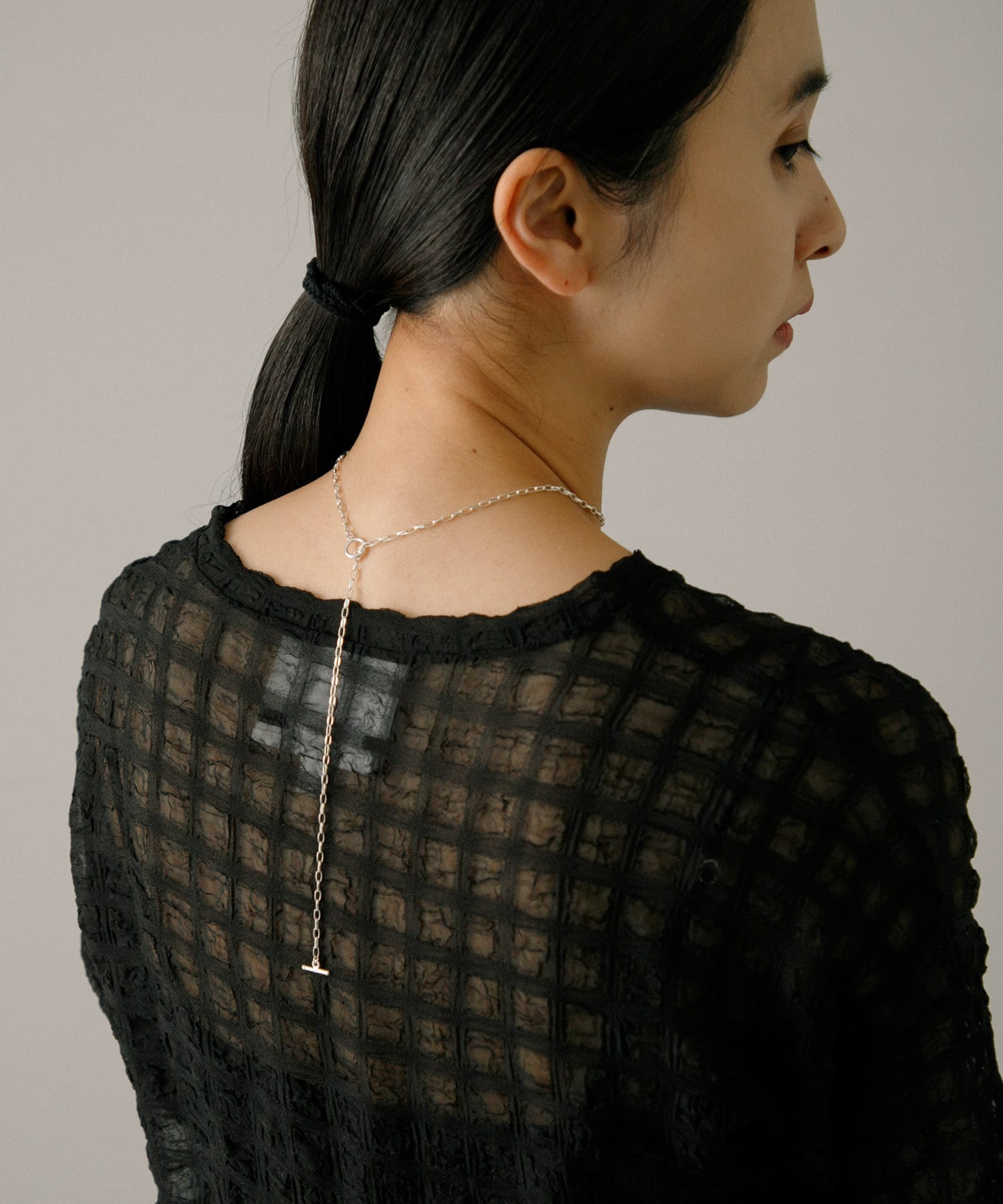 decor『デコール』　Cablechain Necklace SILVER -