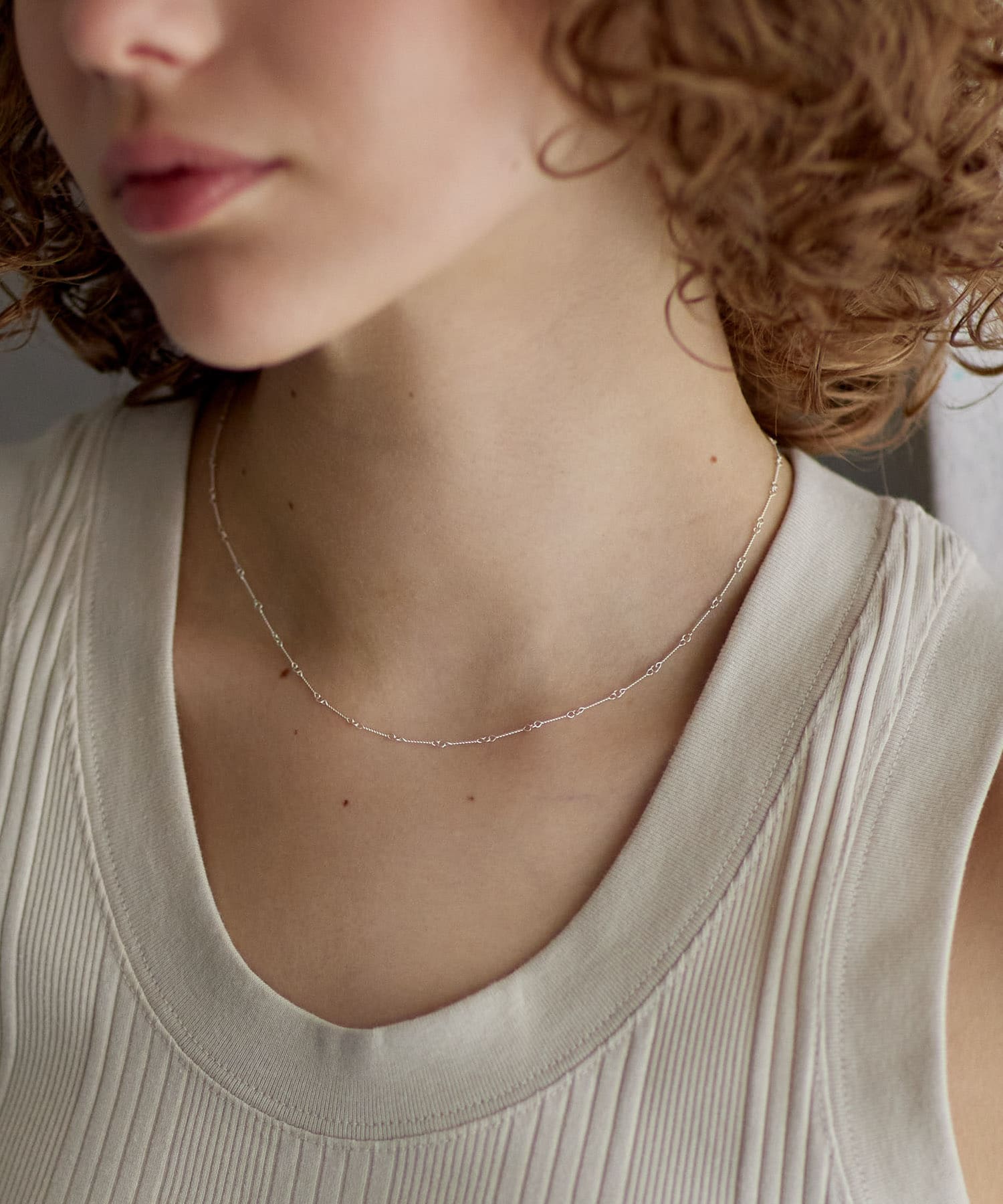 decor『デコール』　Twistbarchain Necklace SILVER -