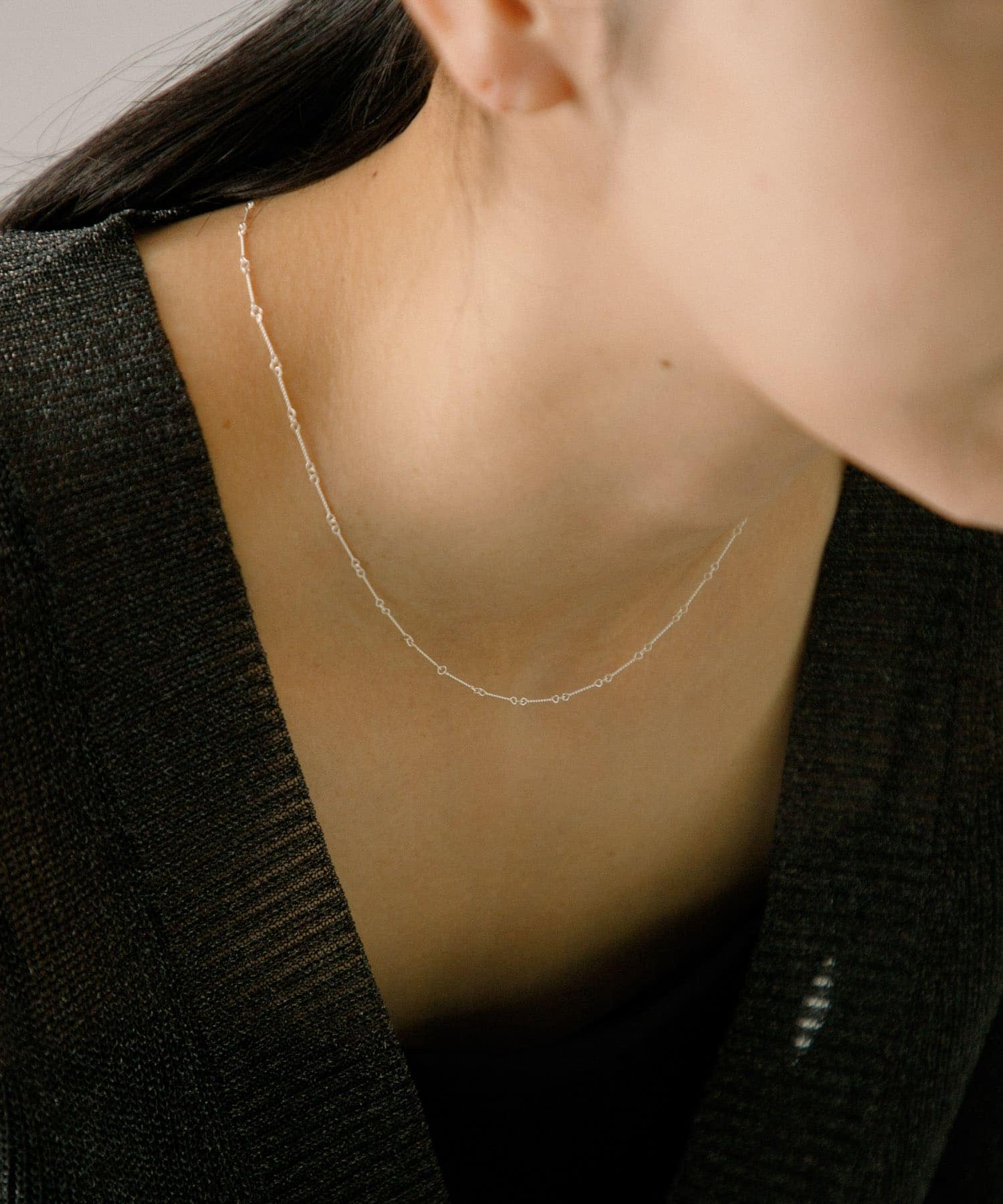 decor『デコール』　Twistbarchain Necklace SILVER -