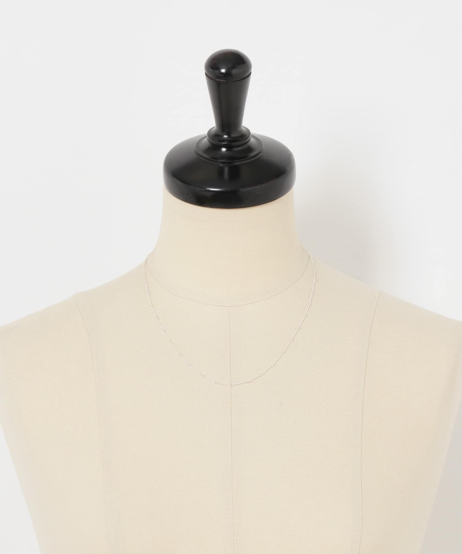 decor『デコール』　Twistbarchain Necklace SILVER -