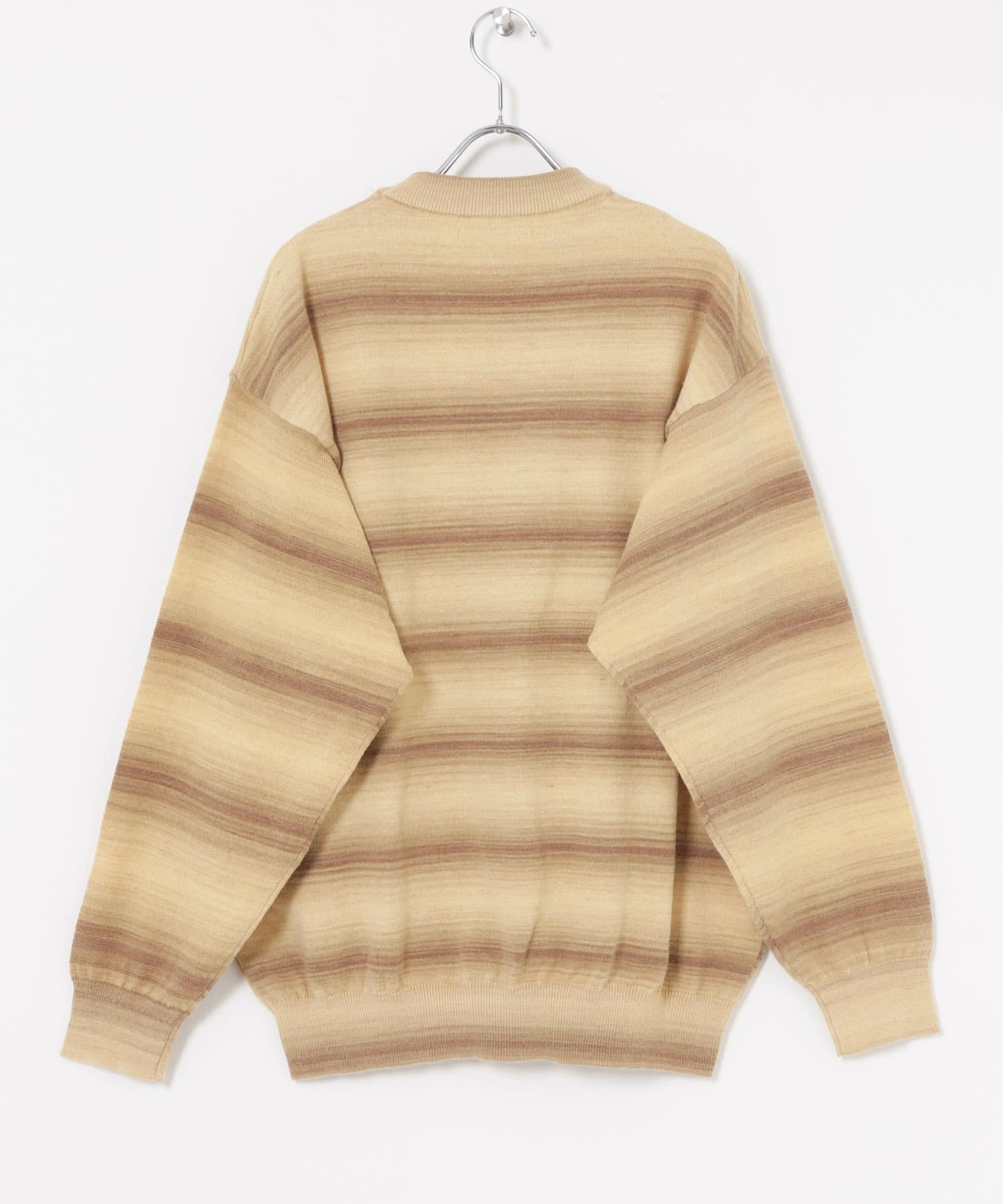 マルチボーダークルーネックニット(M GRAY): トップス｜URBAN