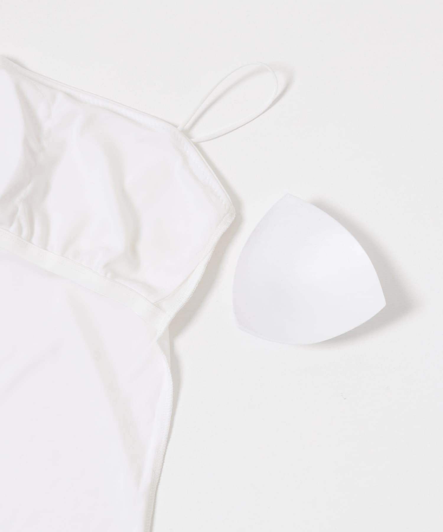 『MADE IN JAPAN』 アセテートカップ付きキャミソール OFF FREE