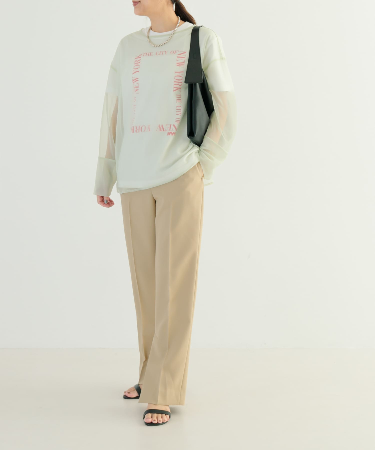 身長：163cm サイズ：FREE