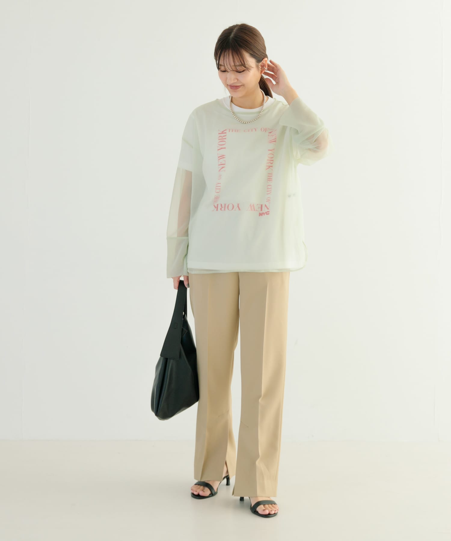 身長：163cm サイズ：FREE