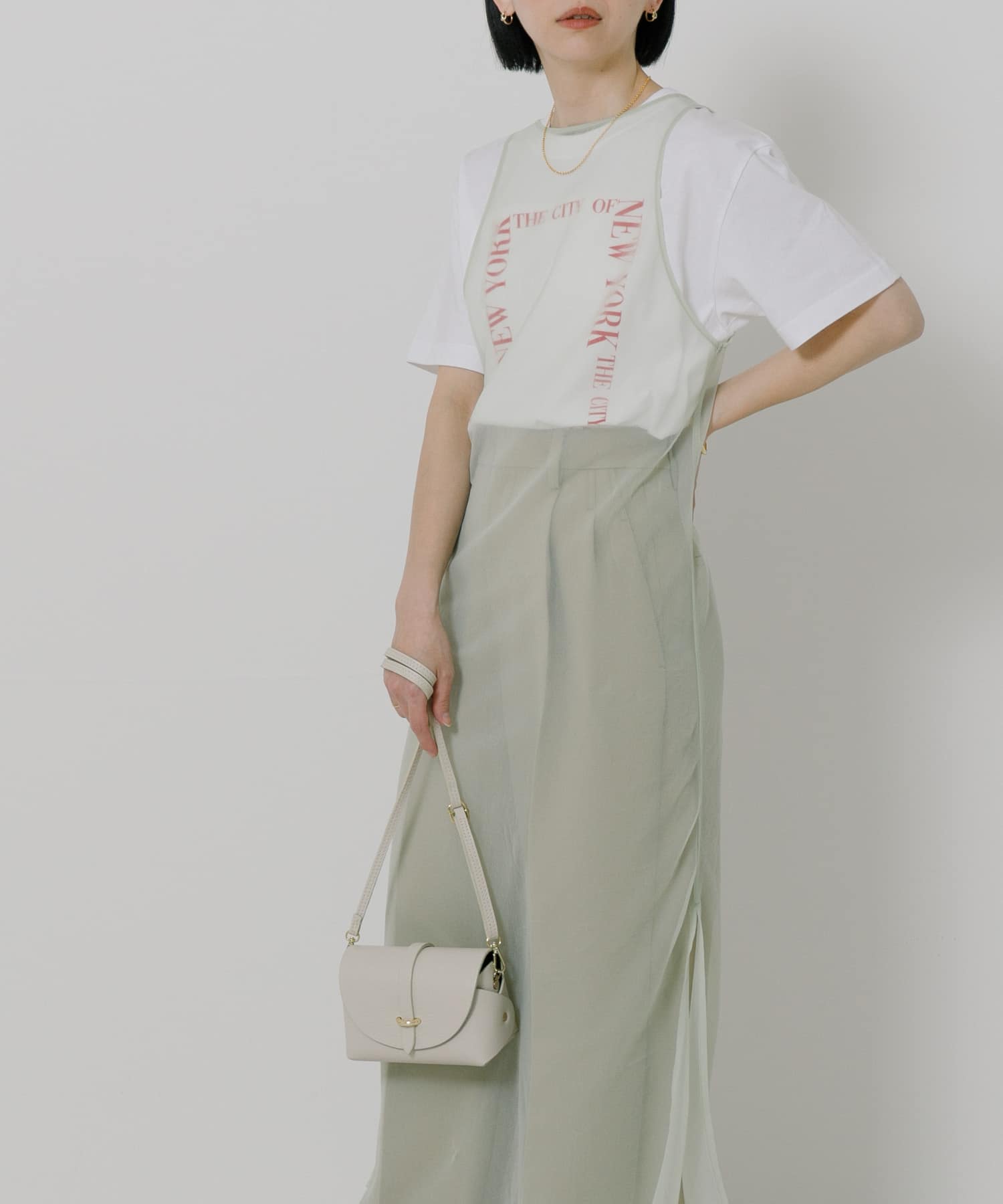 シアーレイヤードワンピース