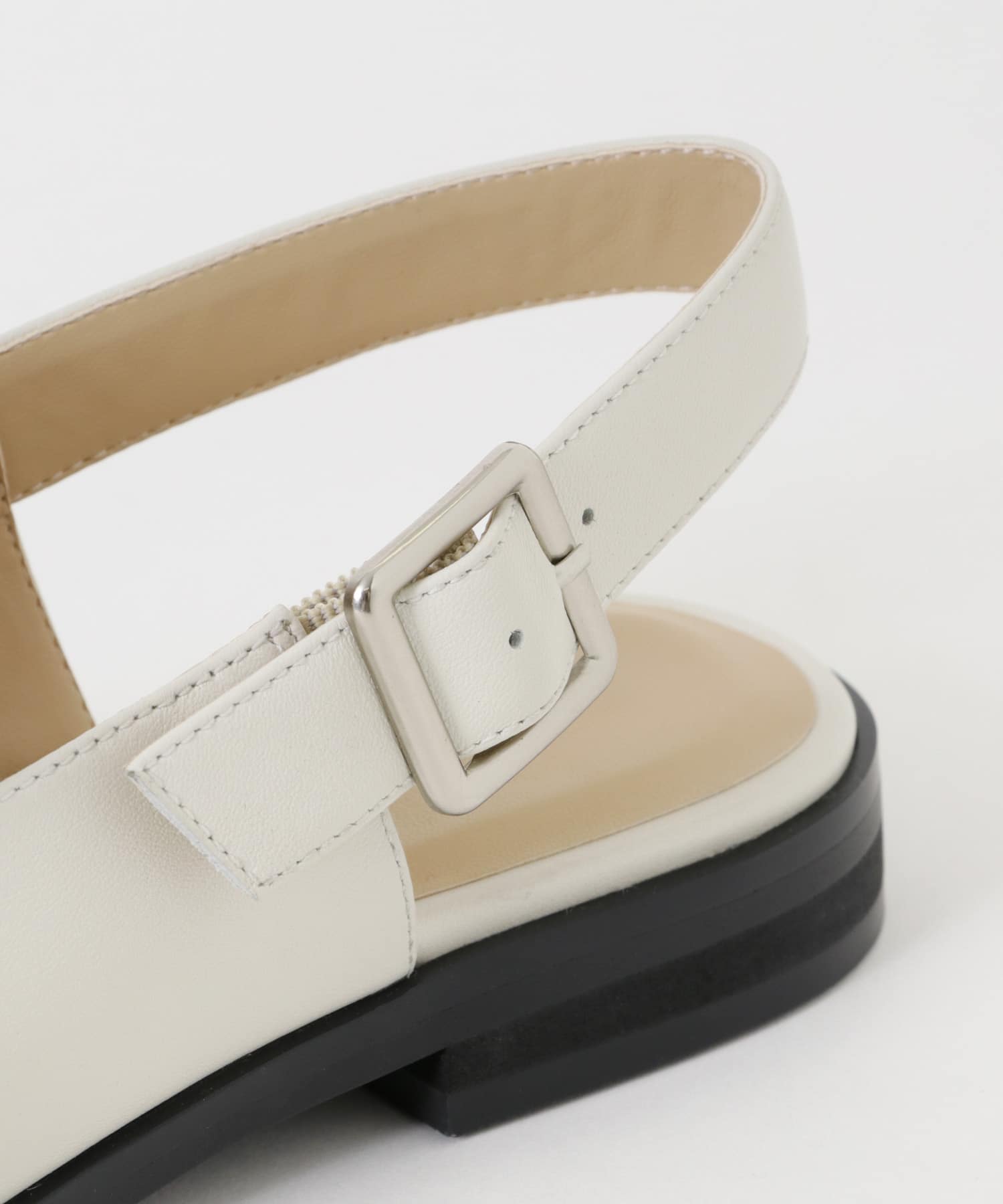 バックストラップローファー WHITE 36