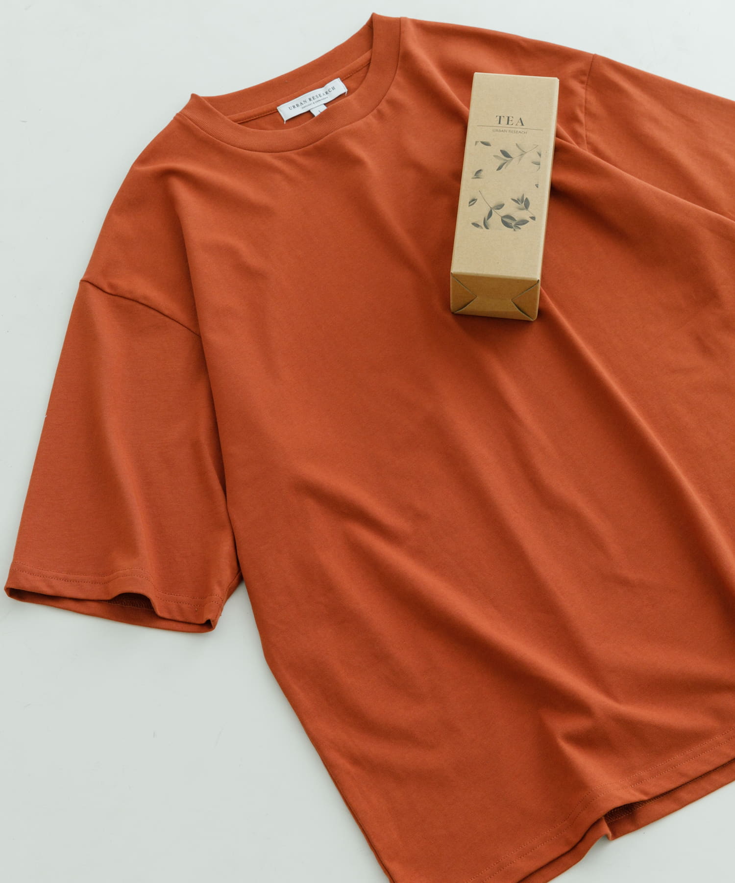 『抗菌/防臭/消臭』『UR TECH』 DEODRANT T-SHIRTS TEA BROWN M