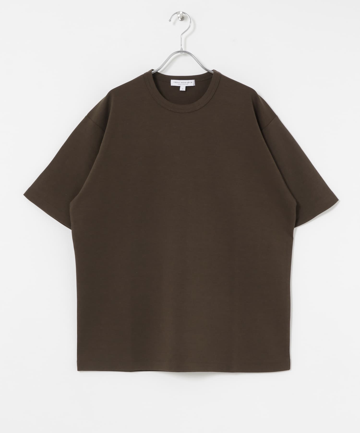 『XLサイズあり』接触冷感スムージーTシャツ BROWN S