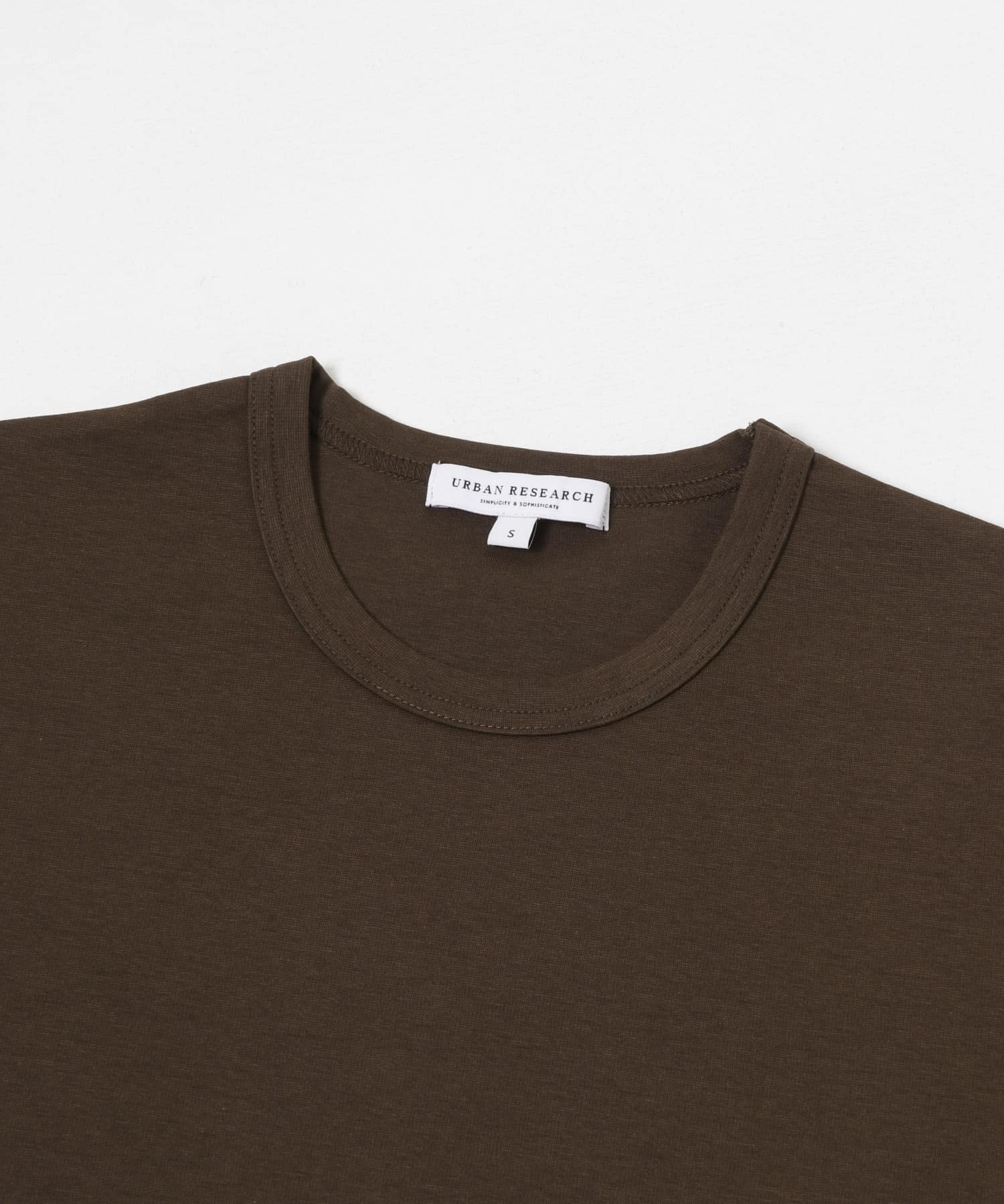 『XLサイズあり』接触冷感スムージーTシャツ BROWN S