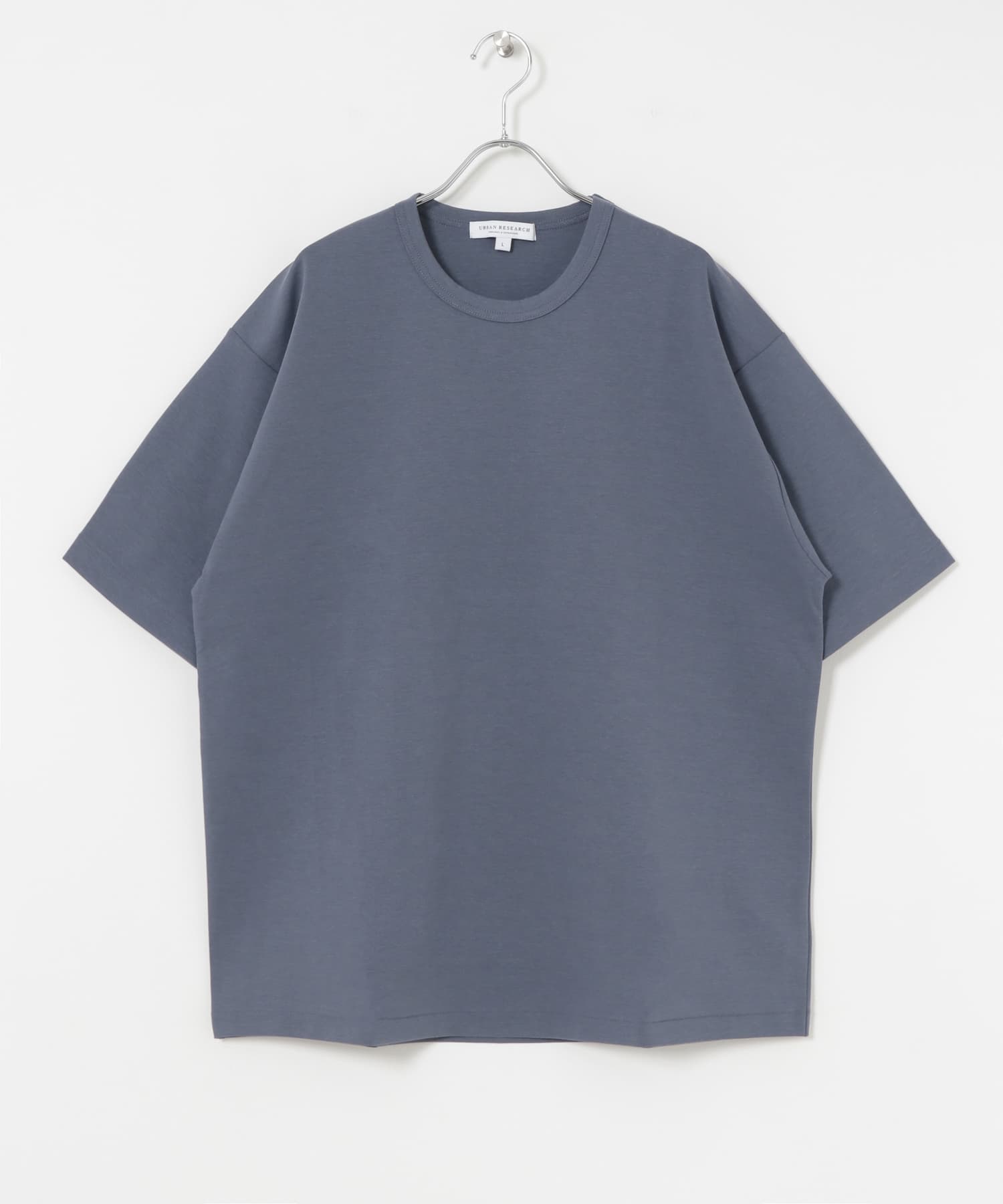 『XLサイズあり』接触冷感スムージーTシャツ BLUE/GRAY S