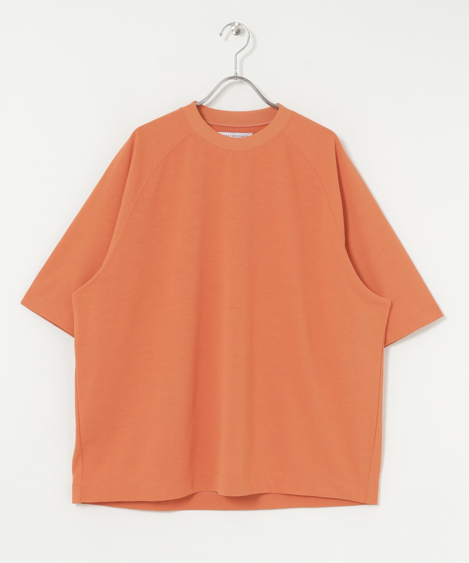 『XLサイズあり』『UR TECH ひやサラクール』リラックスTシャツ ORANGE S