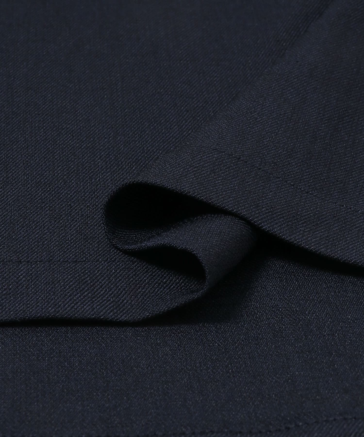 『UR TECH DRYLUXE』リネンライクショートスリーブシャツ NAVY M