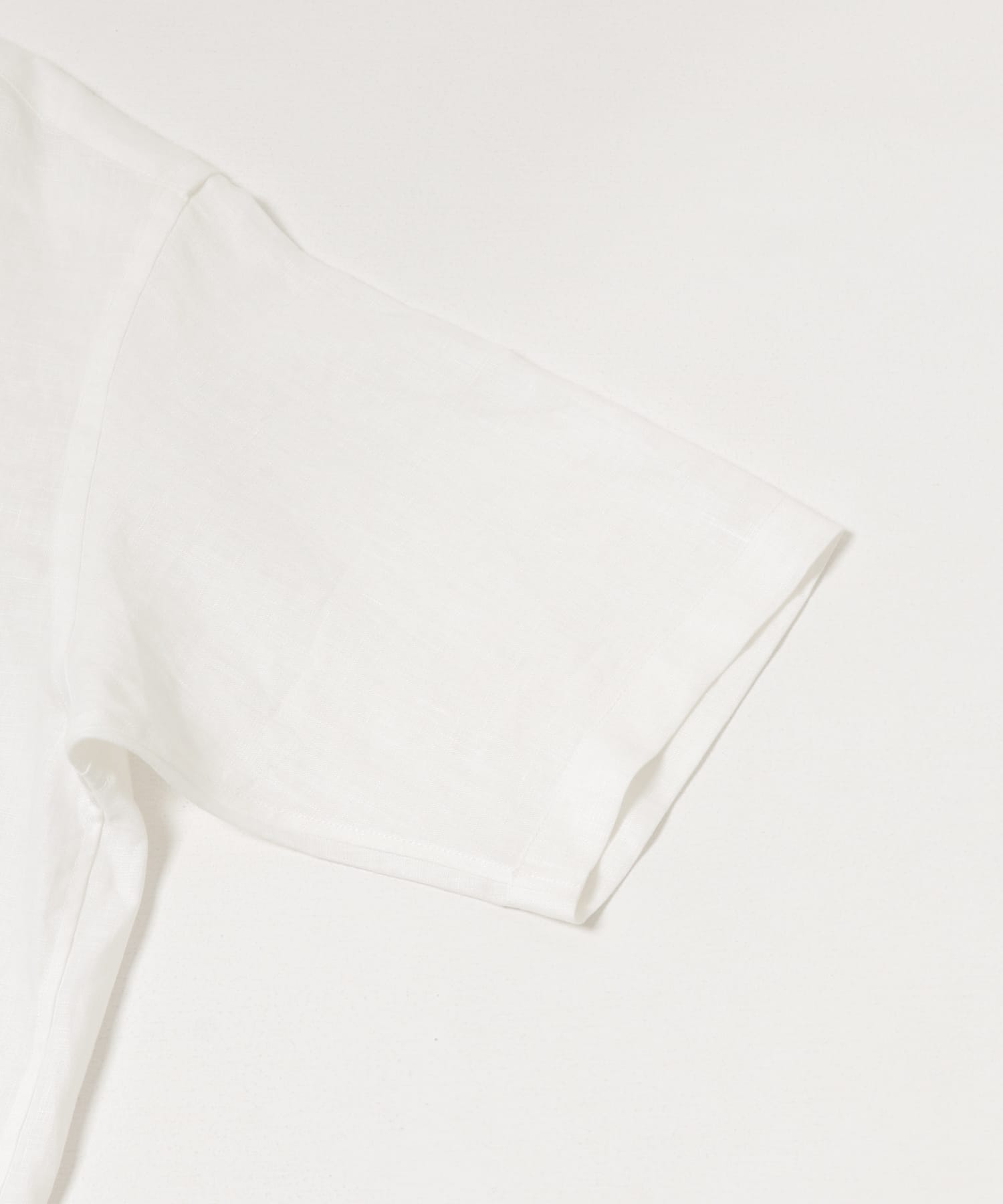 LinenOpenCollorShirts WHITE S