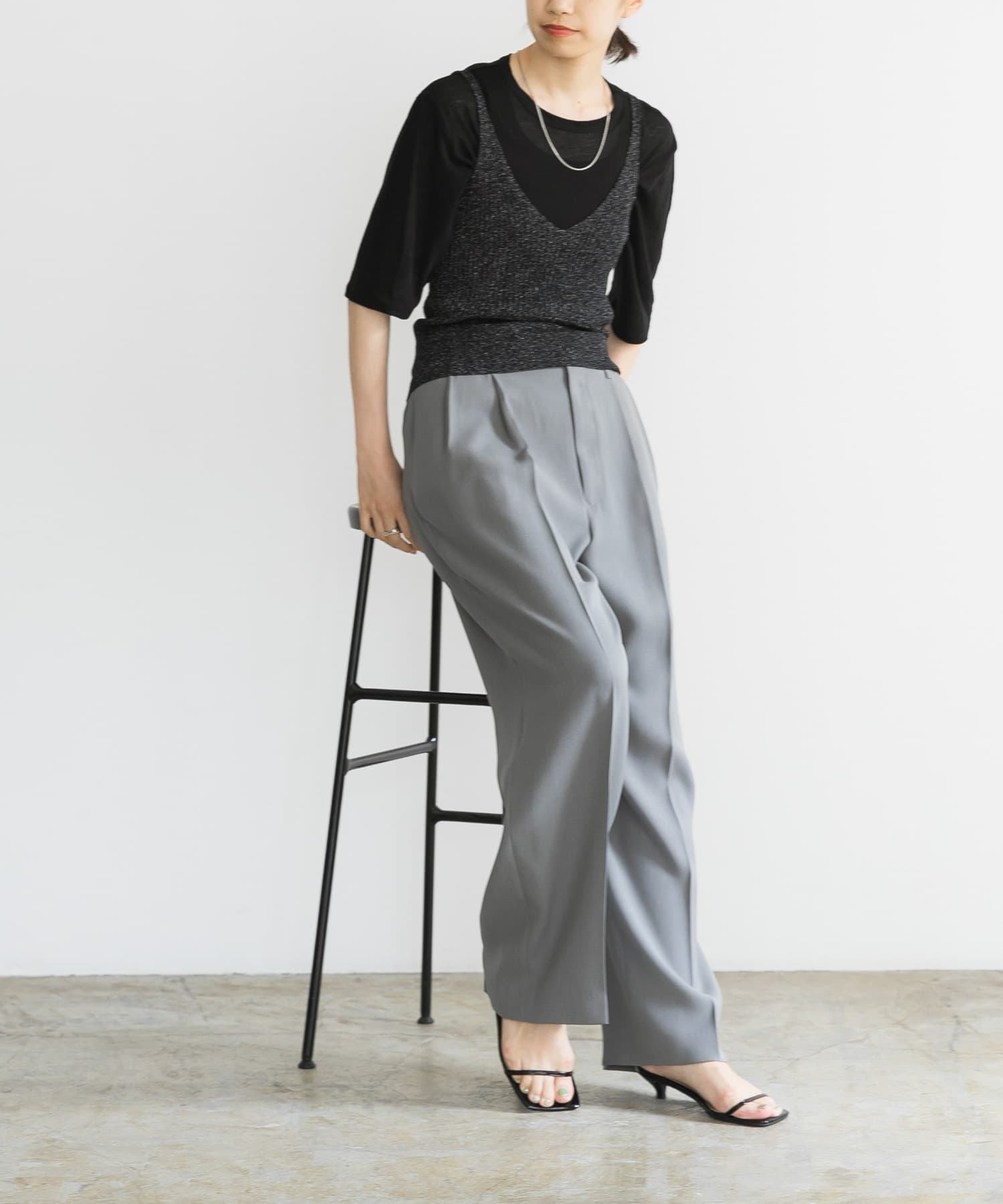 身長：161cm サイズ：FREE