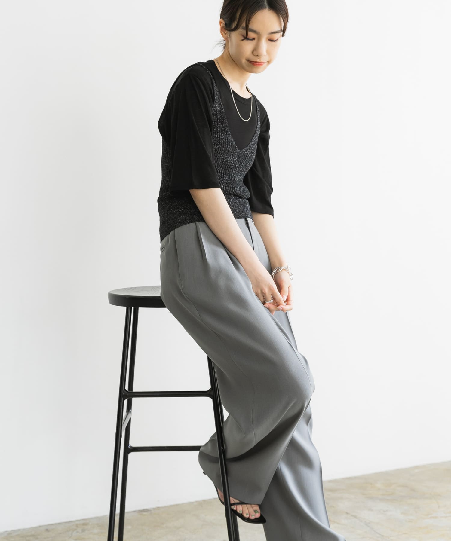 身長：161cm サイズ：FREE