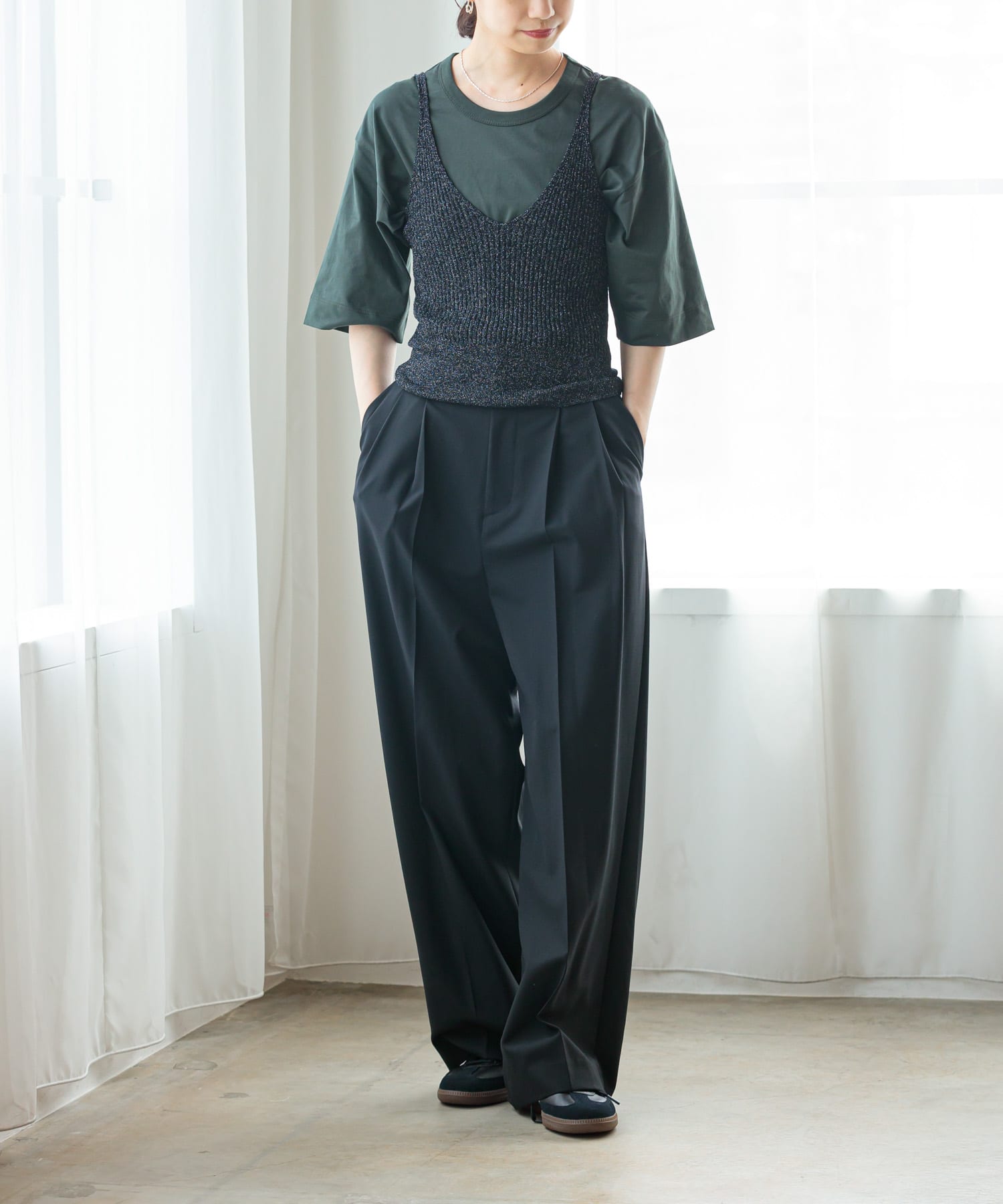 身長：161cm サイズ：FREE