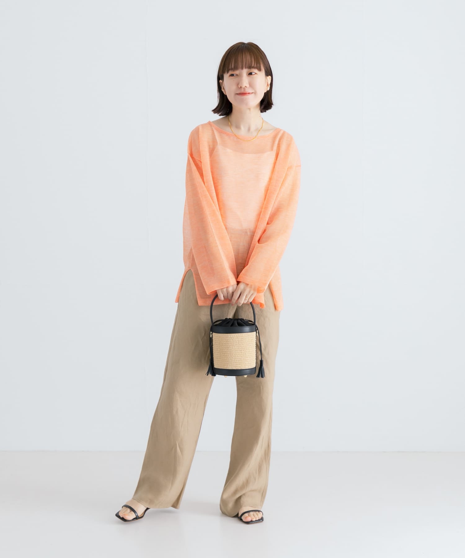 身長：159cm サイズ：FREE