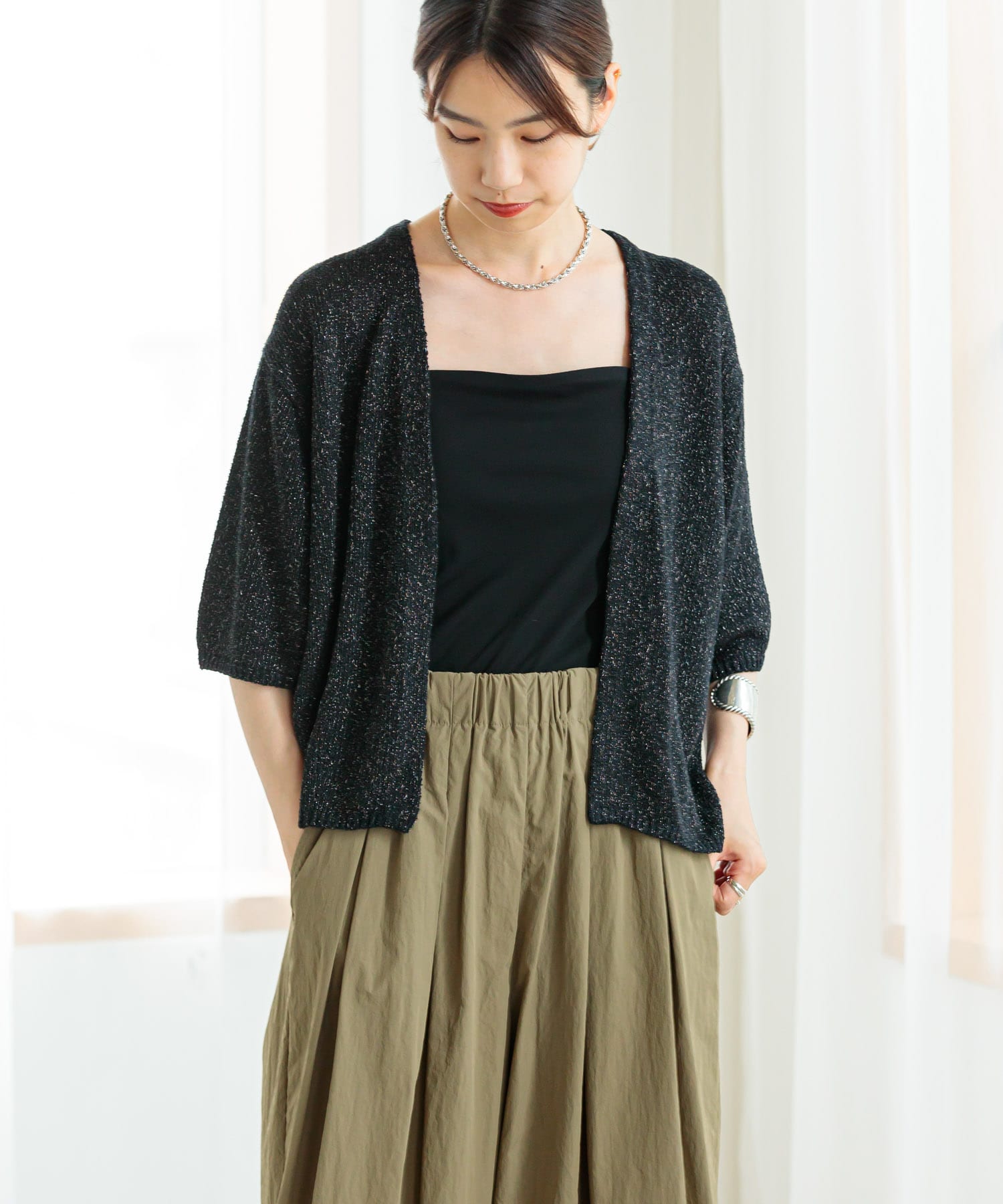 身長：161cm サイズ：FREE