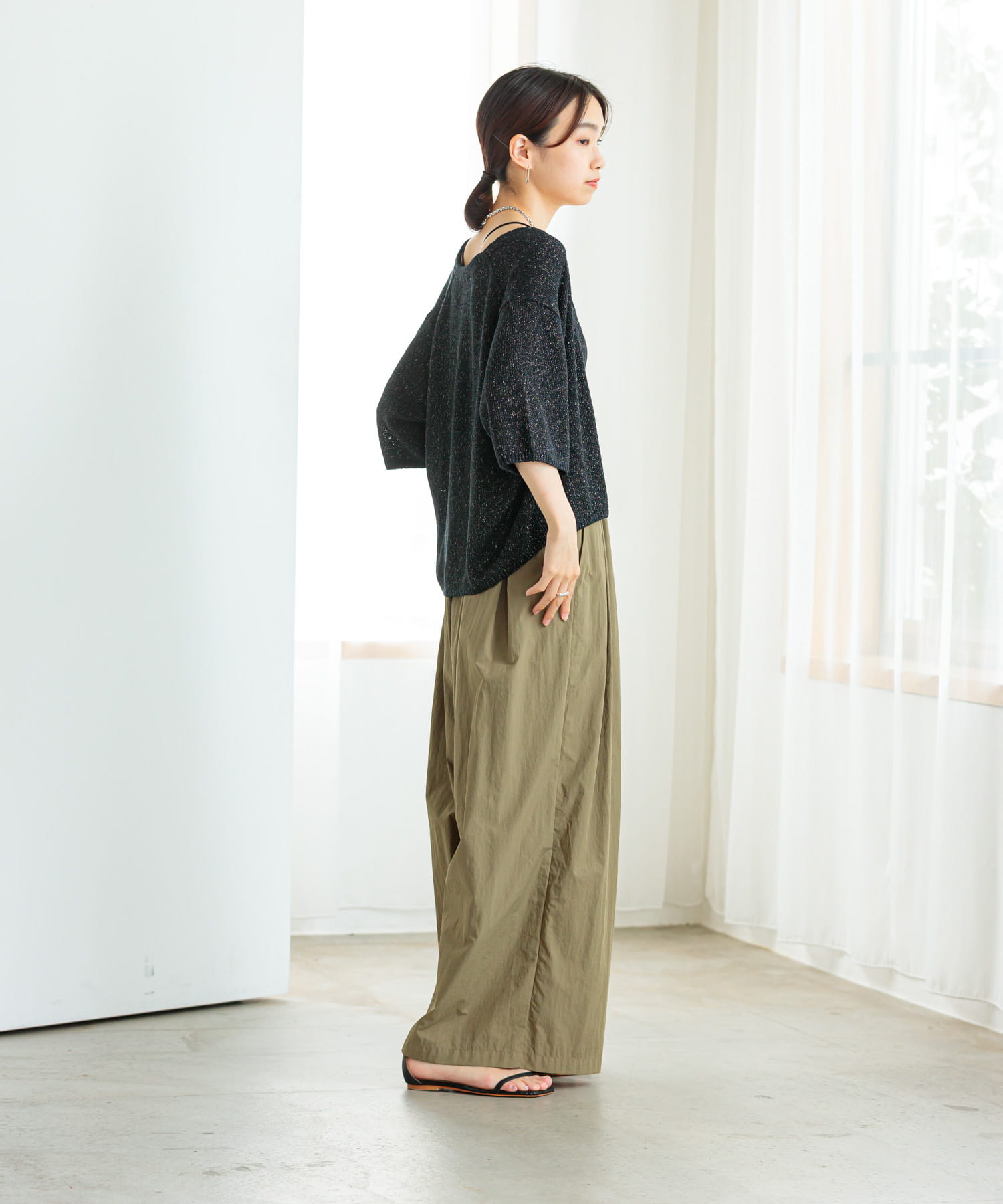 身長：161cm サイズ：FREE