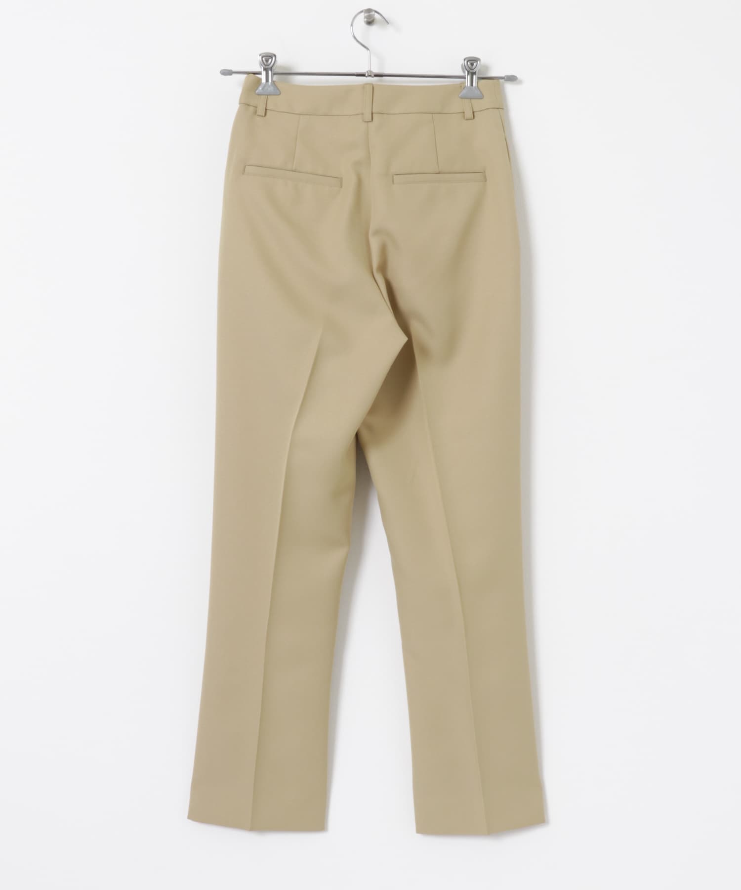 サイドベンツストレートパンツ BEIGE 36