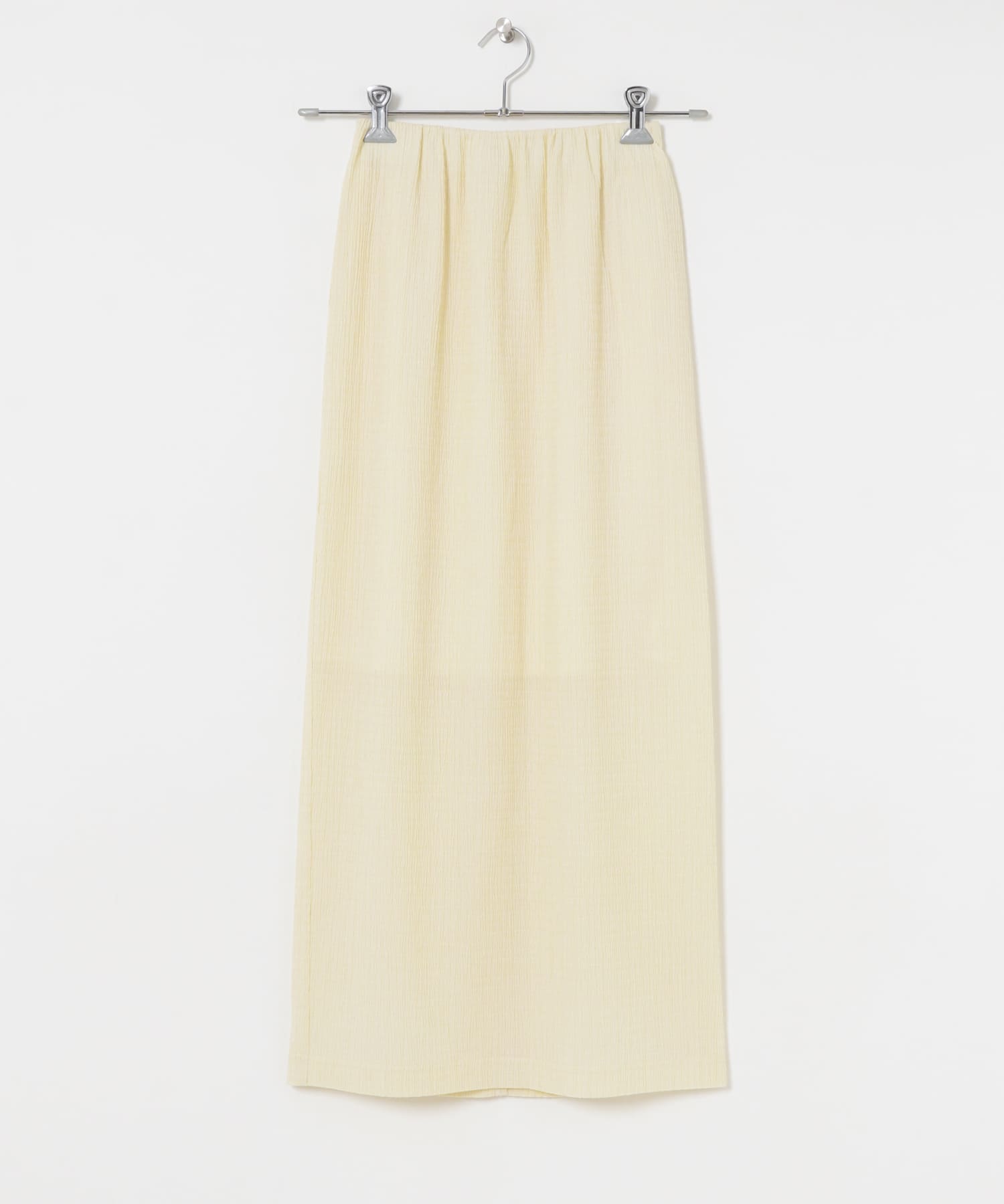 シャーリングカットスカート IVORY FREE