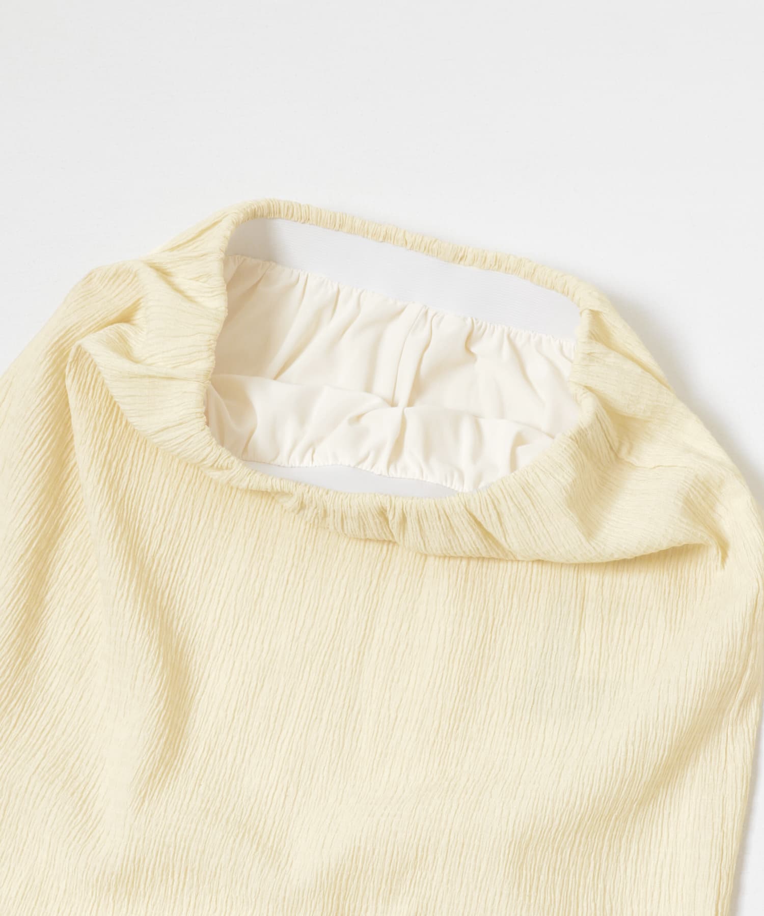 シャーリングカットスカート IVORY FREE