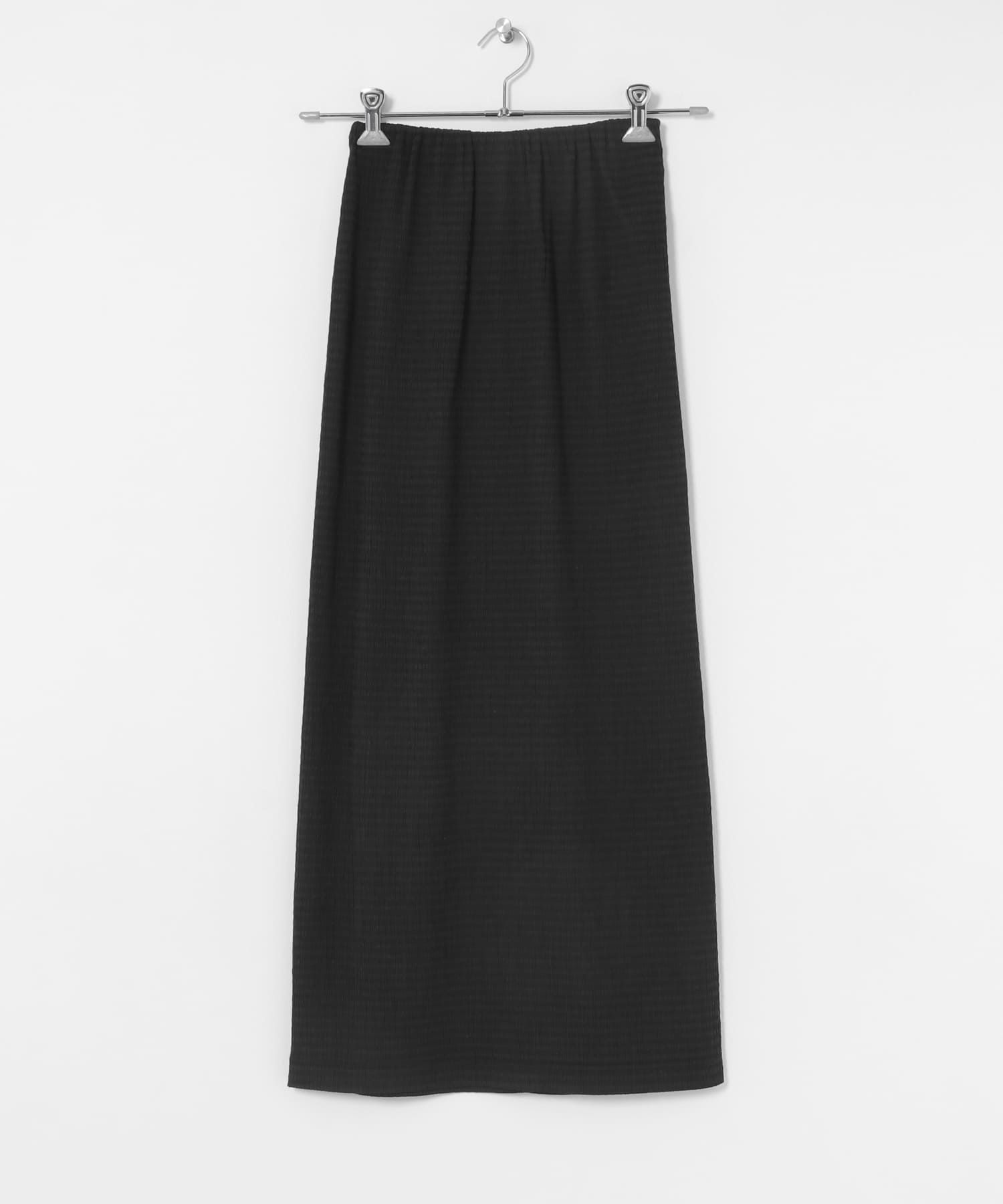 シャーリングカットスカート BLACK FREE
