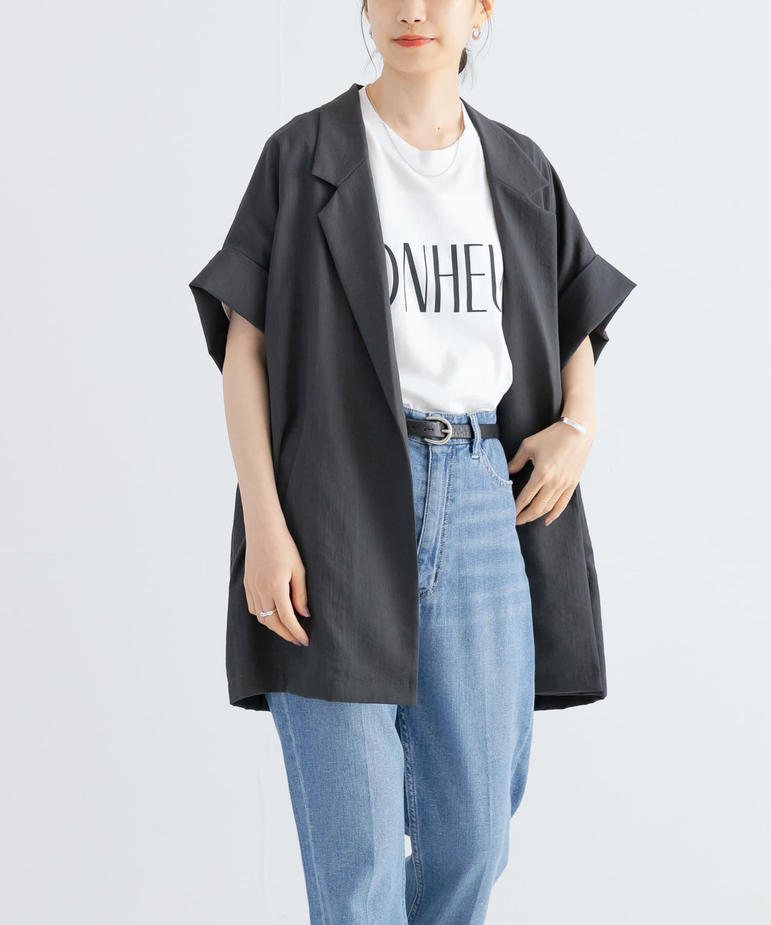 ハーフスリーブジャケット