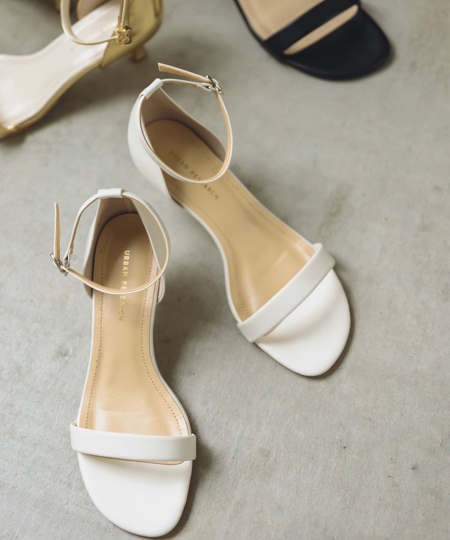 ストラップサンダル WHITE 36