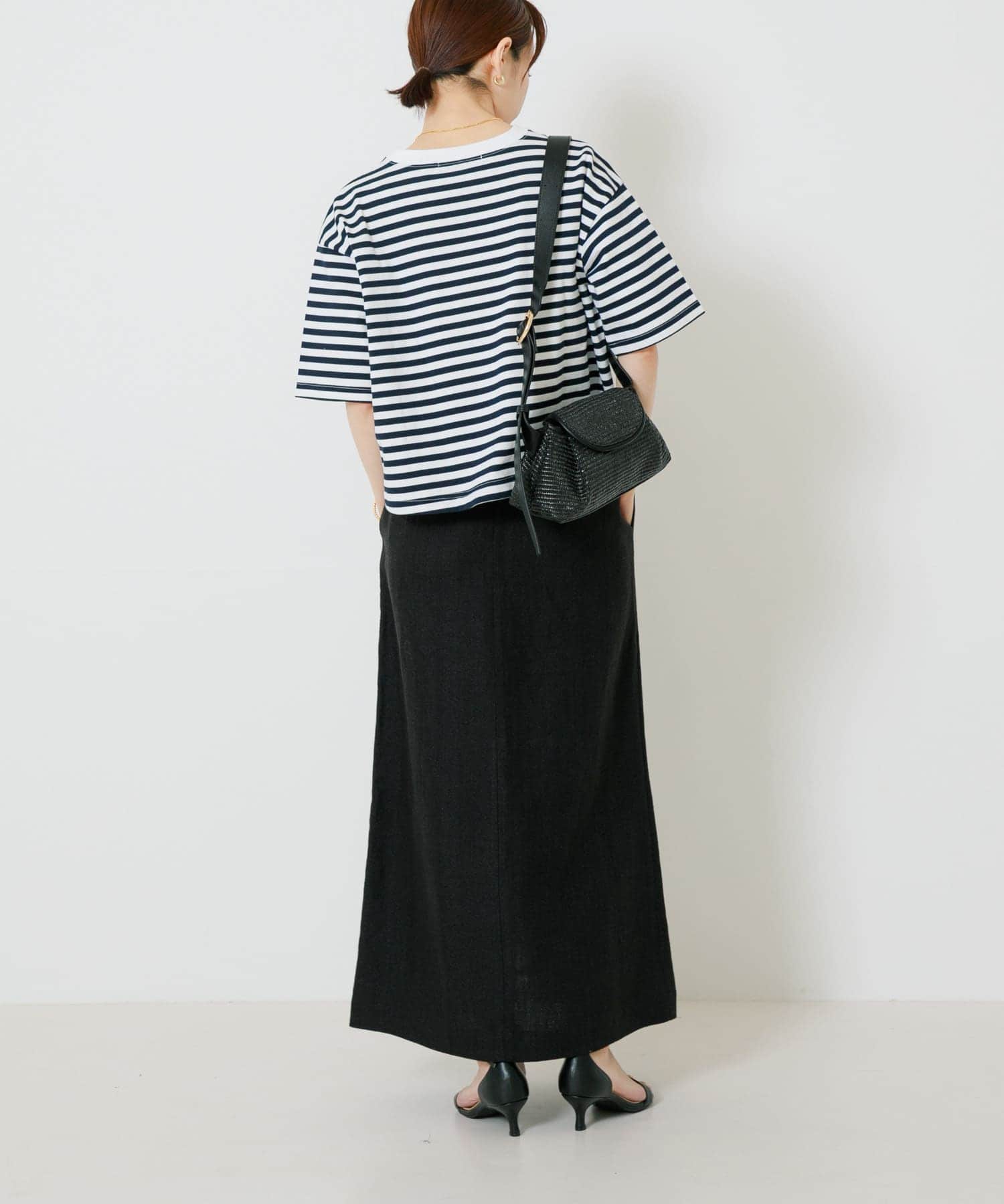 ストラップサンダル BLACK 36