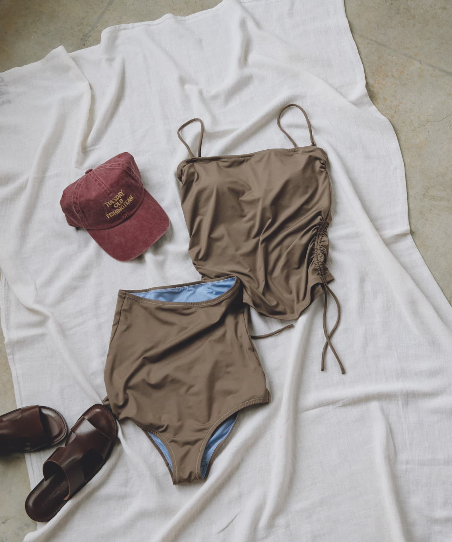 Swim URBAN RESEARCH　スイム 2WAYキャミソール MOCHA S