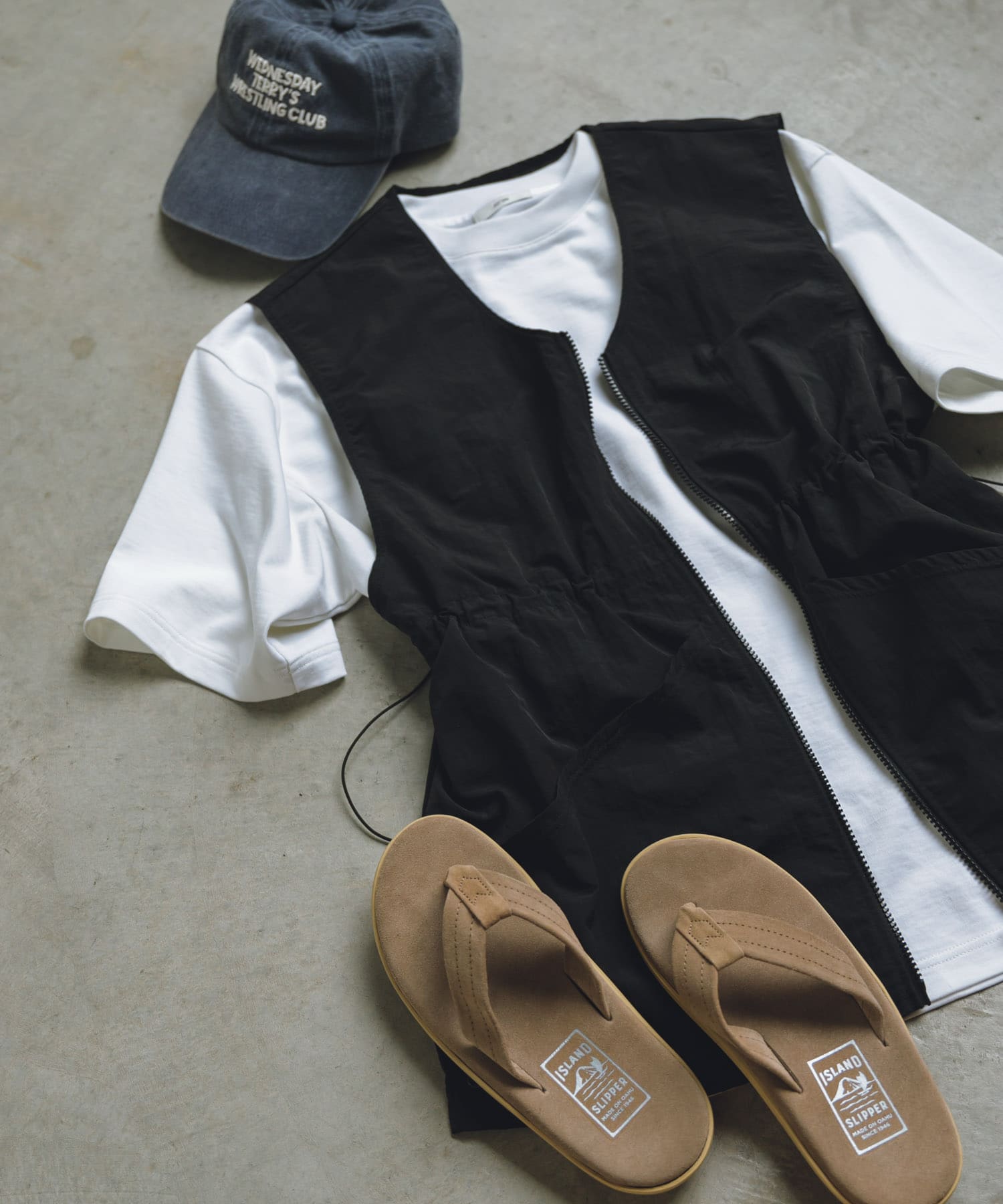 Swim URBAN RESEARCH　スイム ベスト BLACK FREE