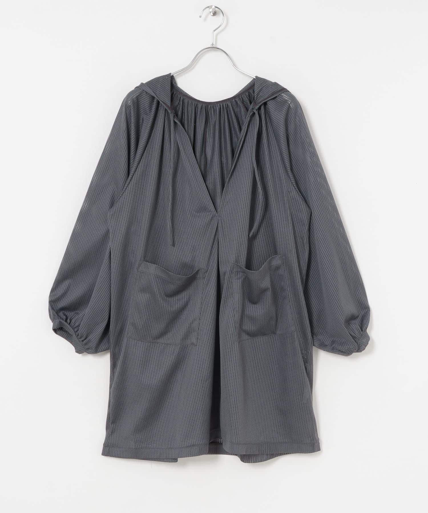 Swim URBAN RESEARCH　スイム メッシュチュニック GRAY FREE